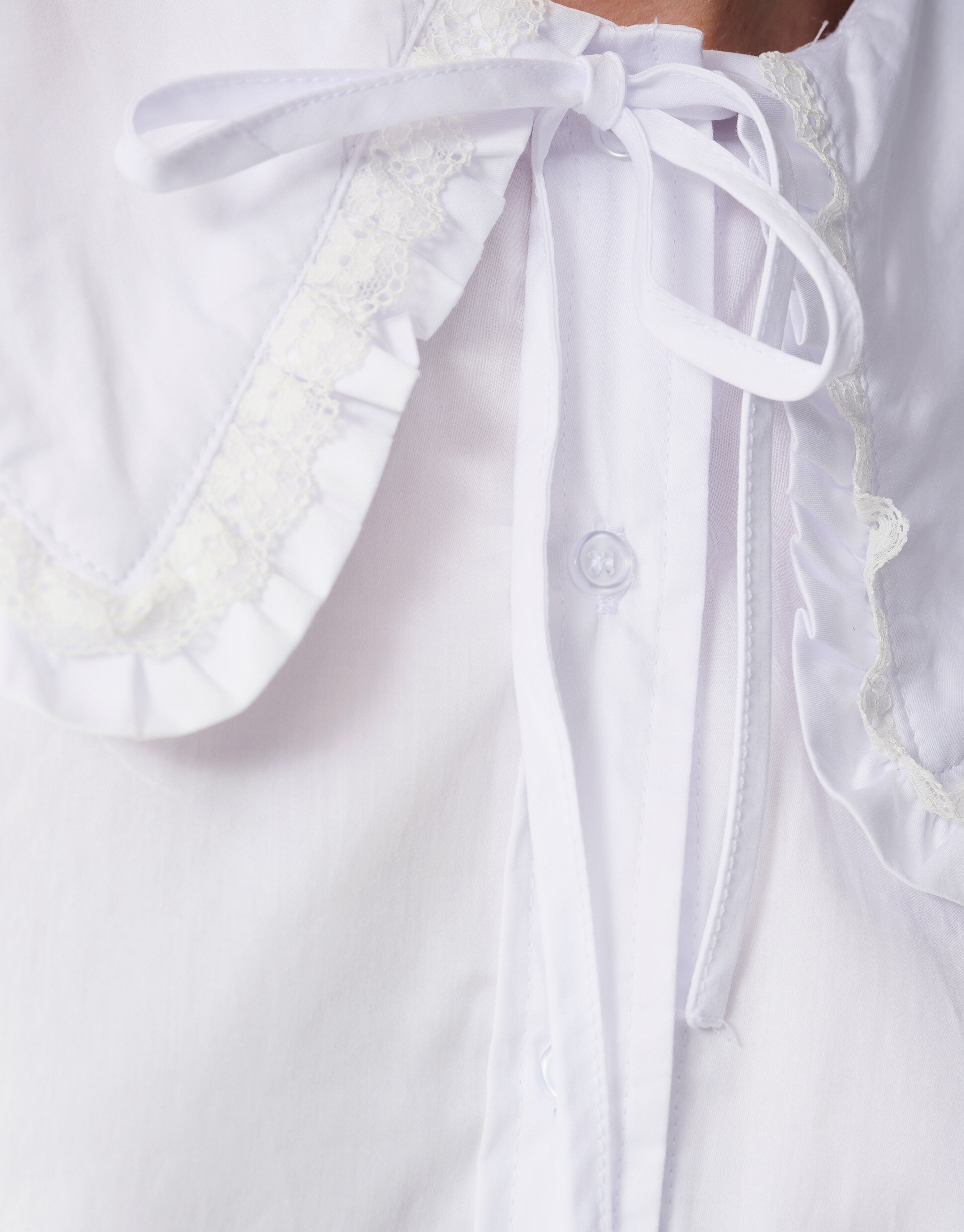 Big Collar Blouse Wit SHOEBY WOMEN