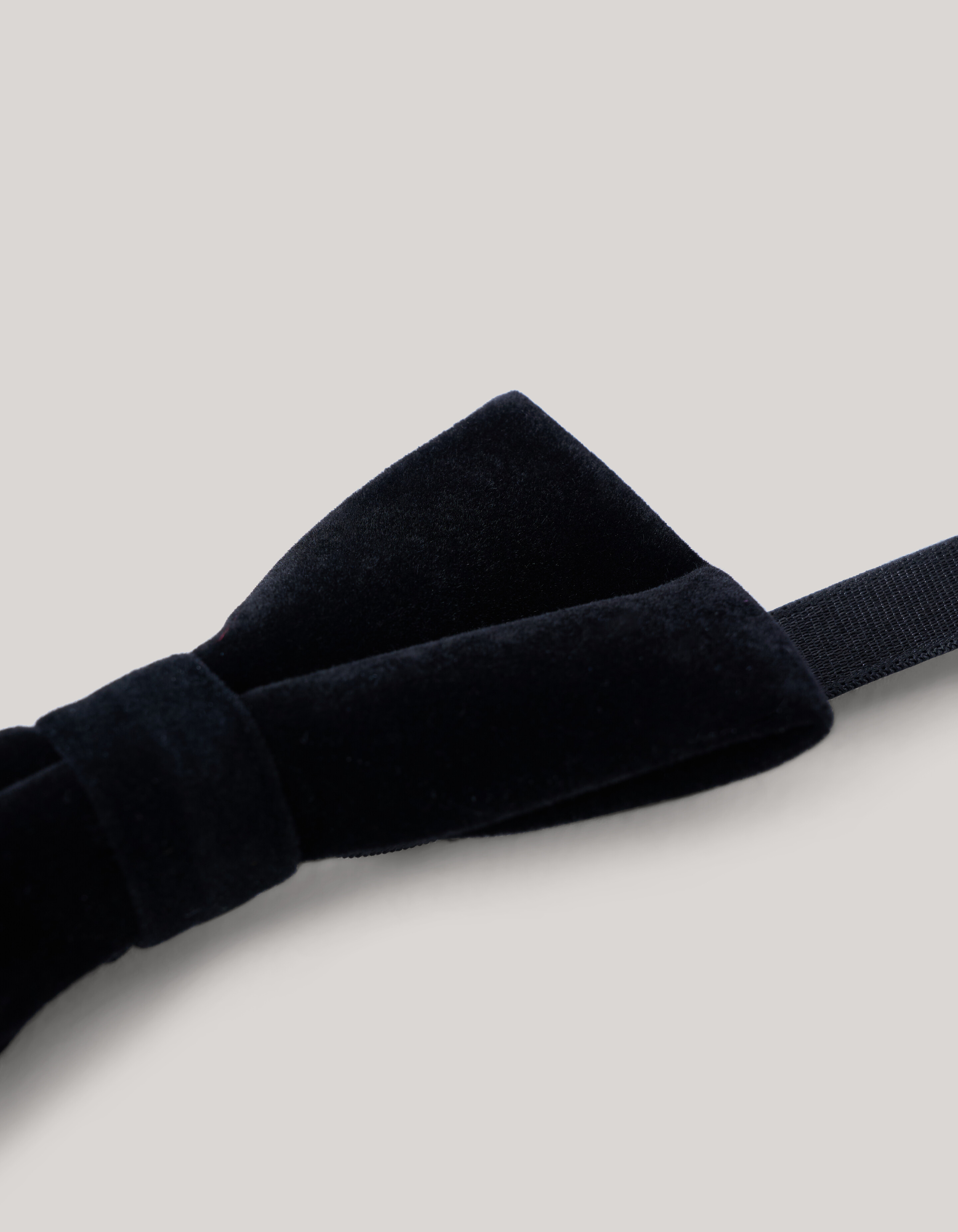 Velours Vlinderstrik Zwart SHOEBY ACCESSOIRES