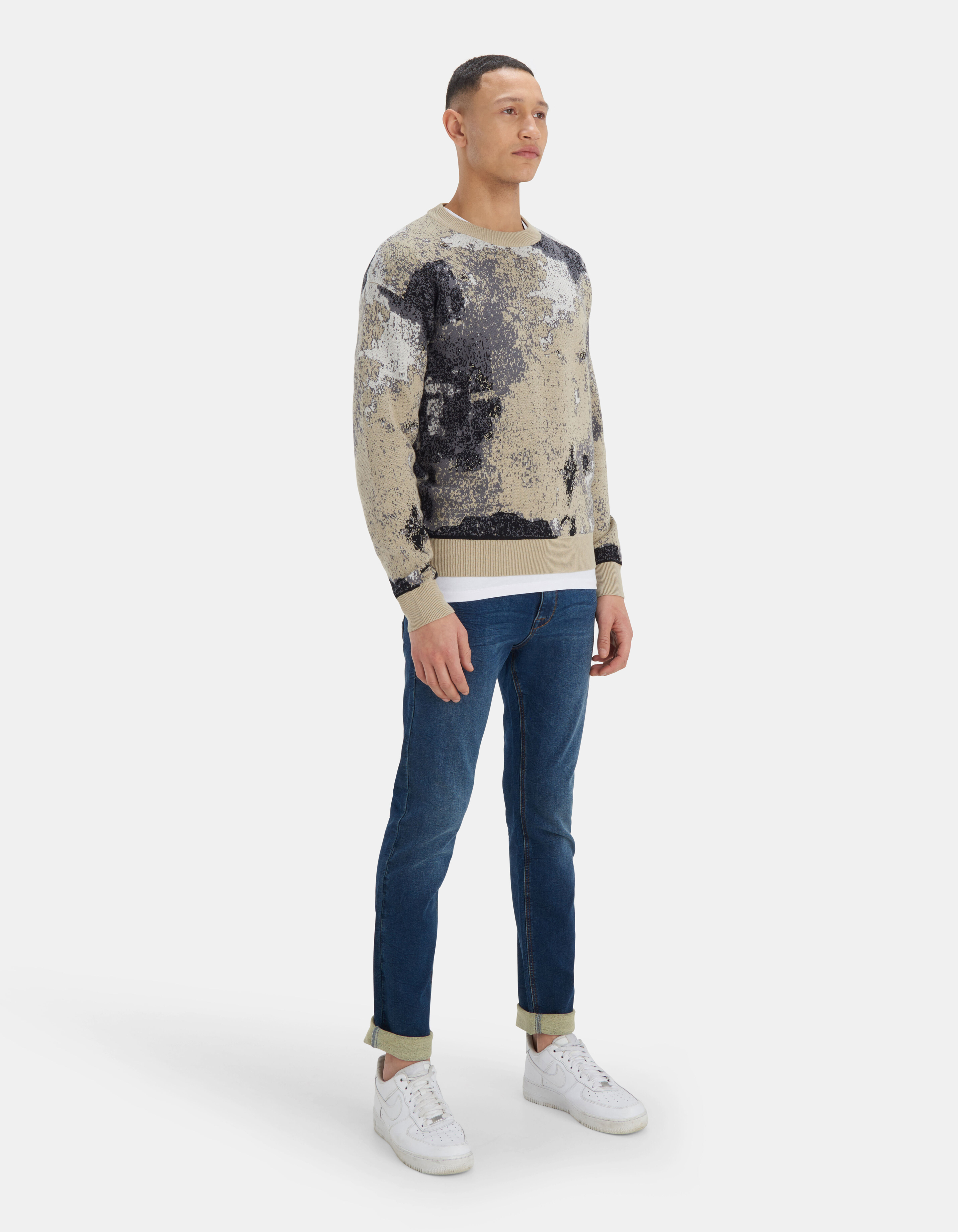 Tie Dye Trui Shoeby
