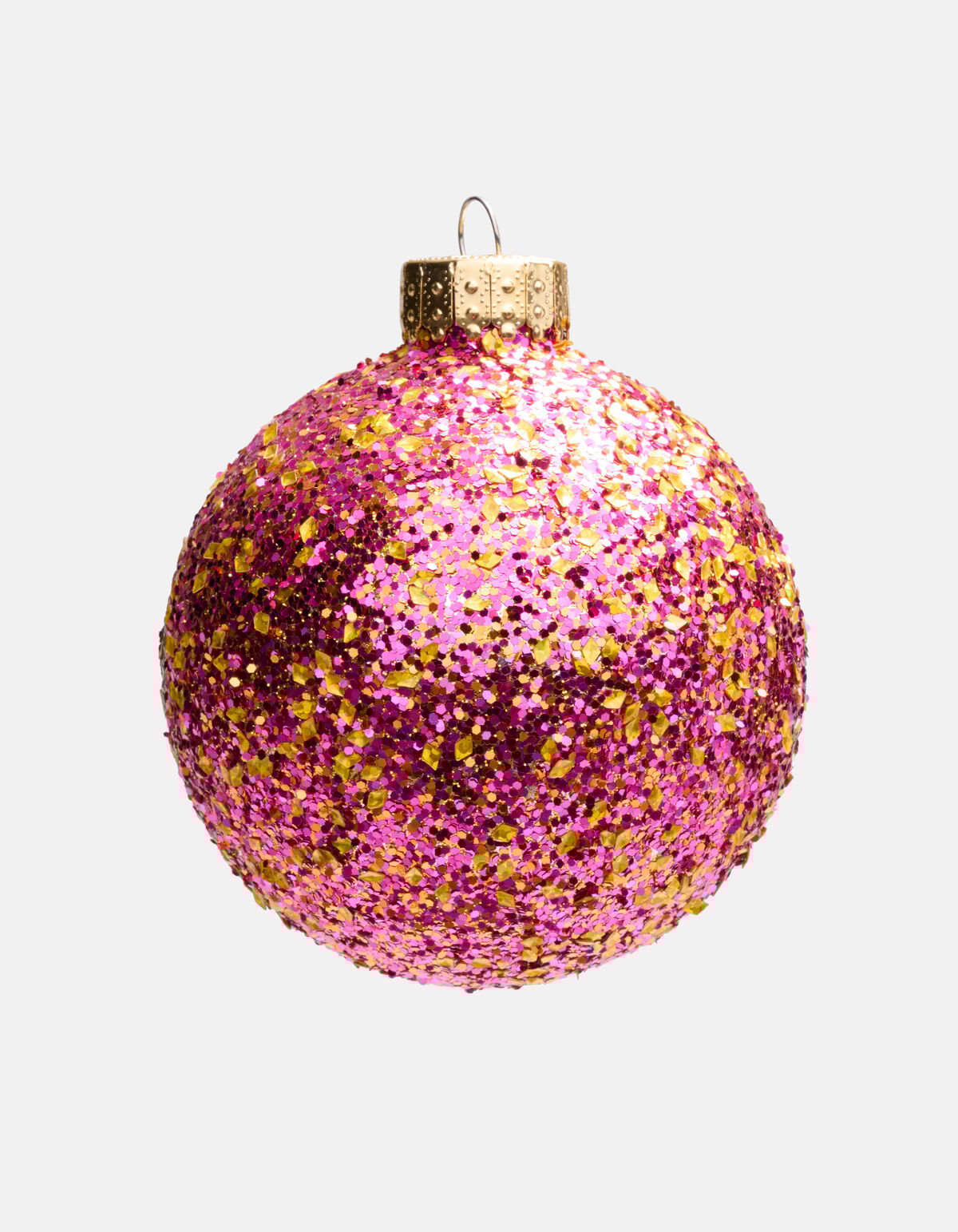 Glitter Reflector Kerstbal By Fred Shoeby