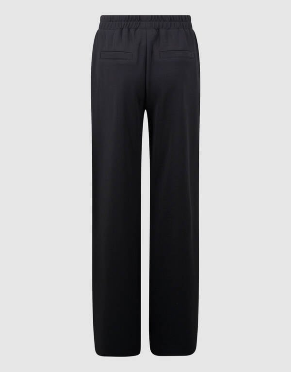 Heart Tape Wide Leg Broek Donkergrijs SHOEBY GIRLS