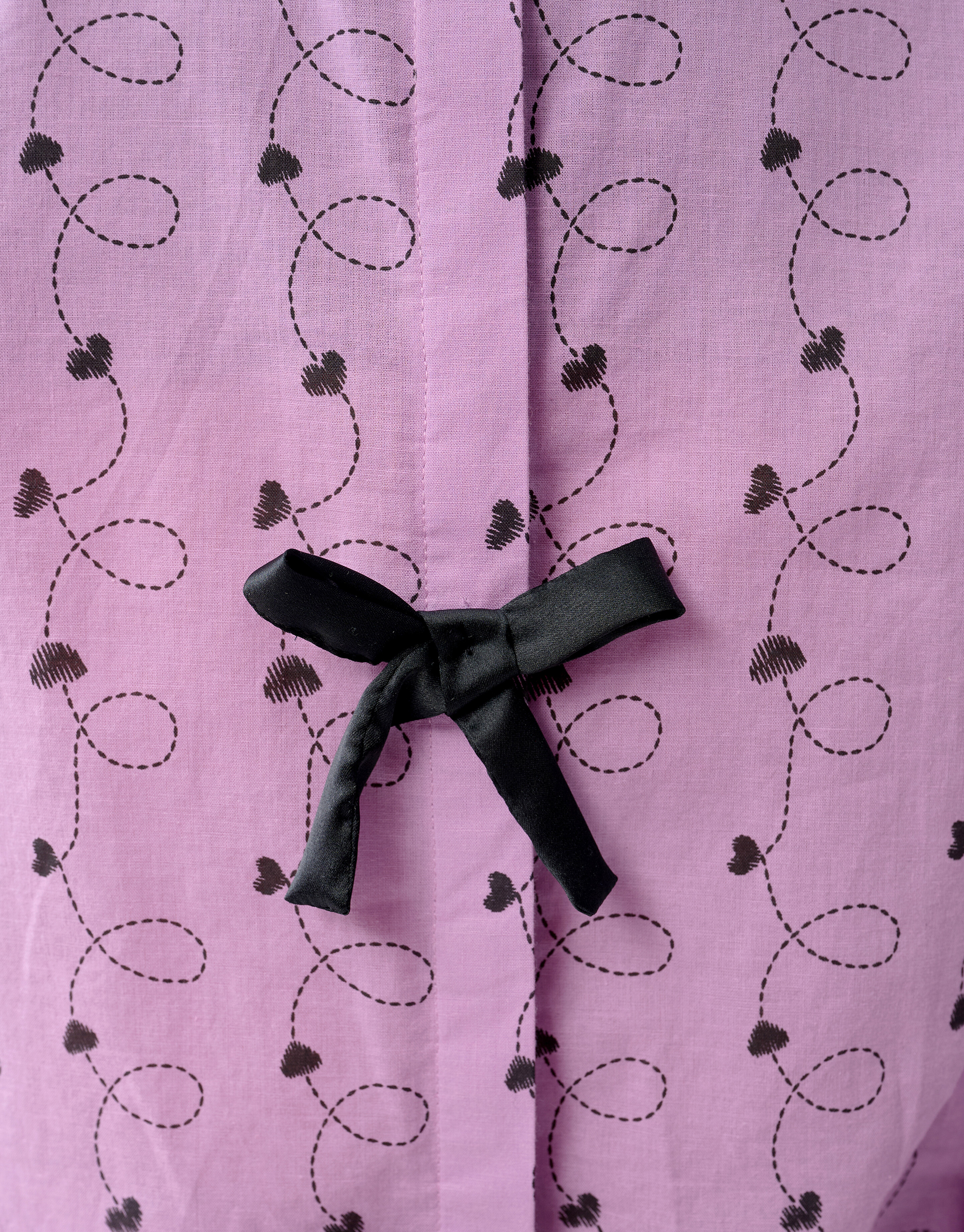Heart Printed Blouse Paars SHOEBY GIRLS