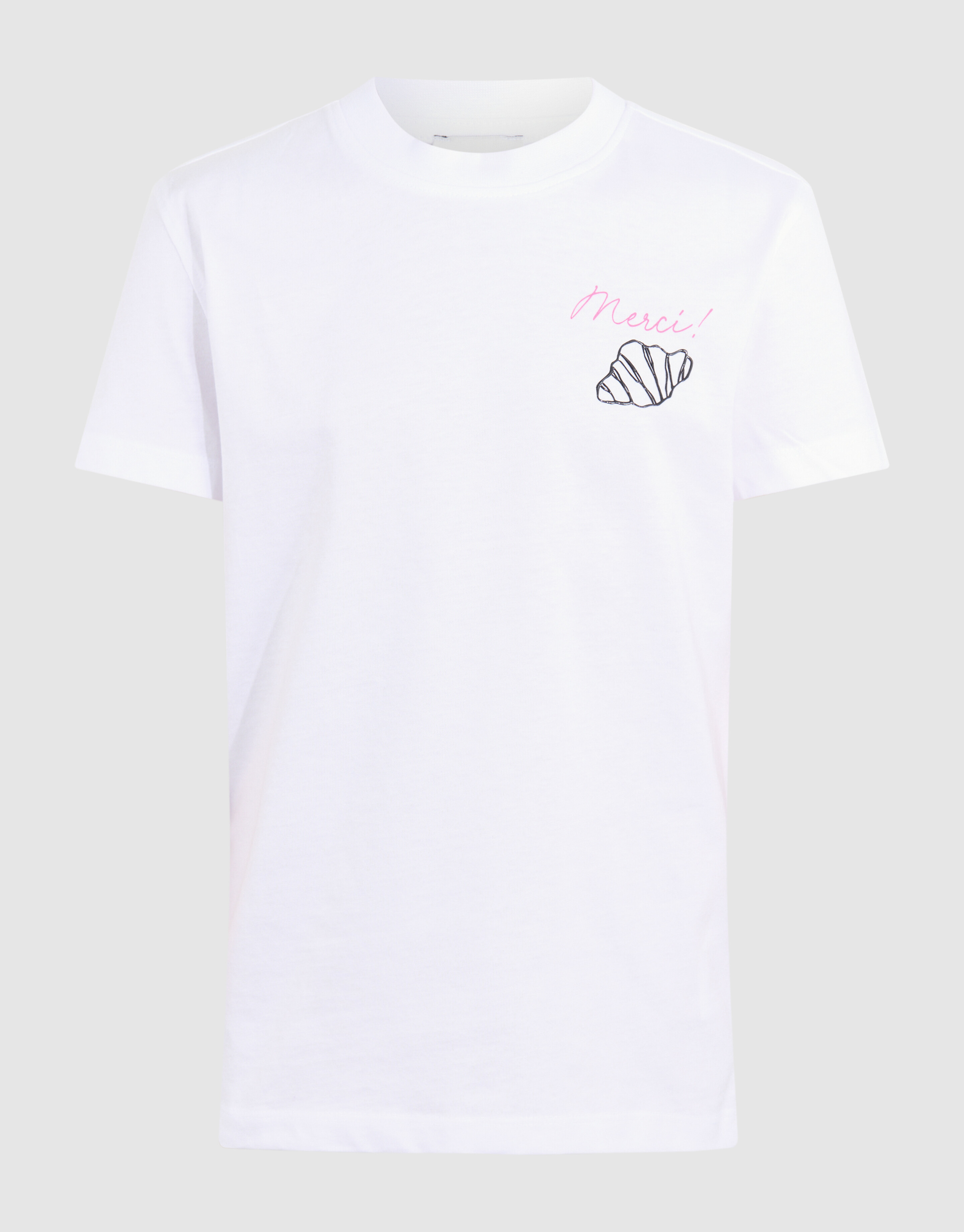 Parijs Artwork T-shirt Wit SHOEBY GIRLS