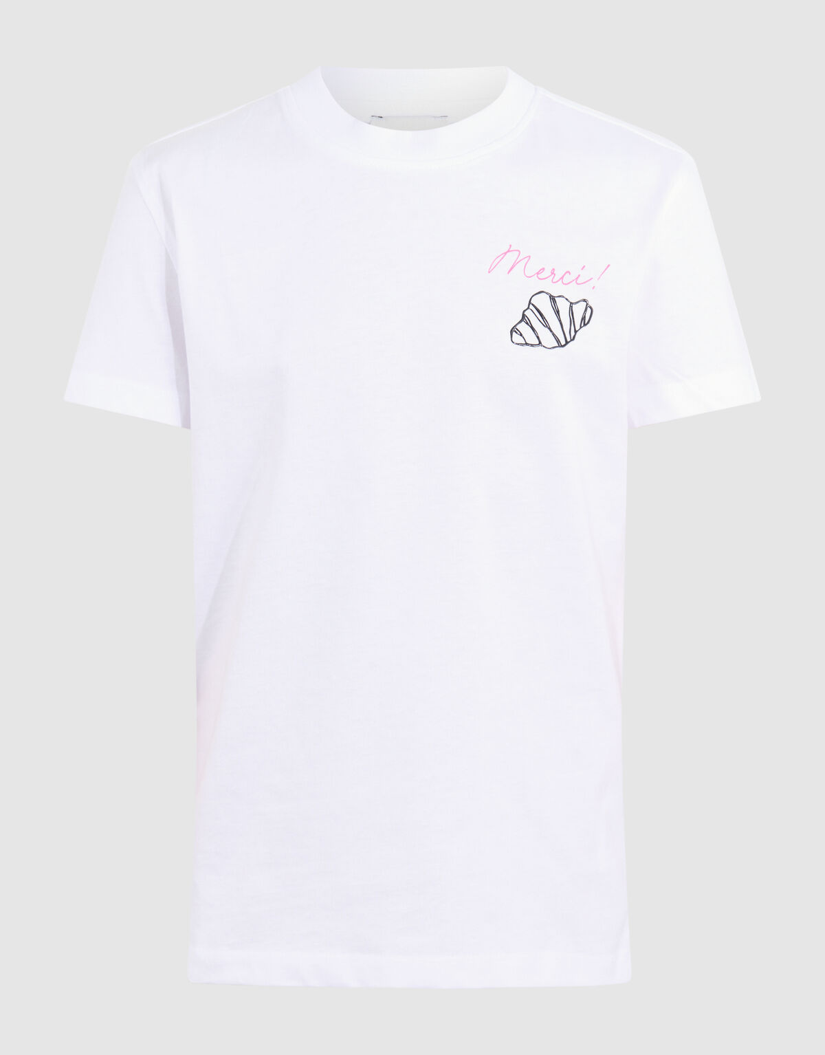 Parijs Artwork T-shirt Wit SHOEBY GIRLS