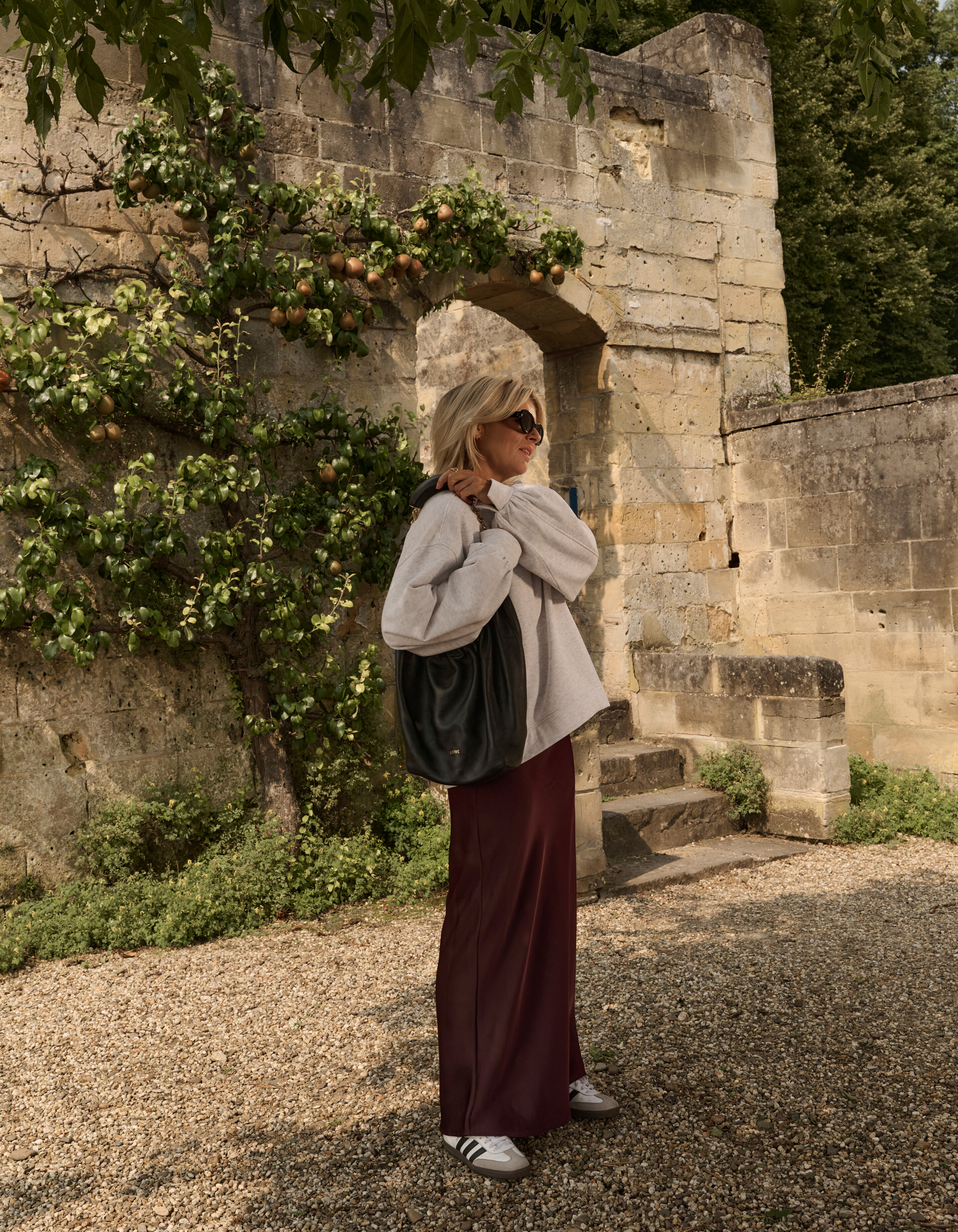 Satijnen Rok Donkerrood By Lonneke SHOEBY WOMEN