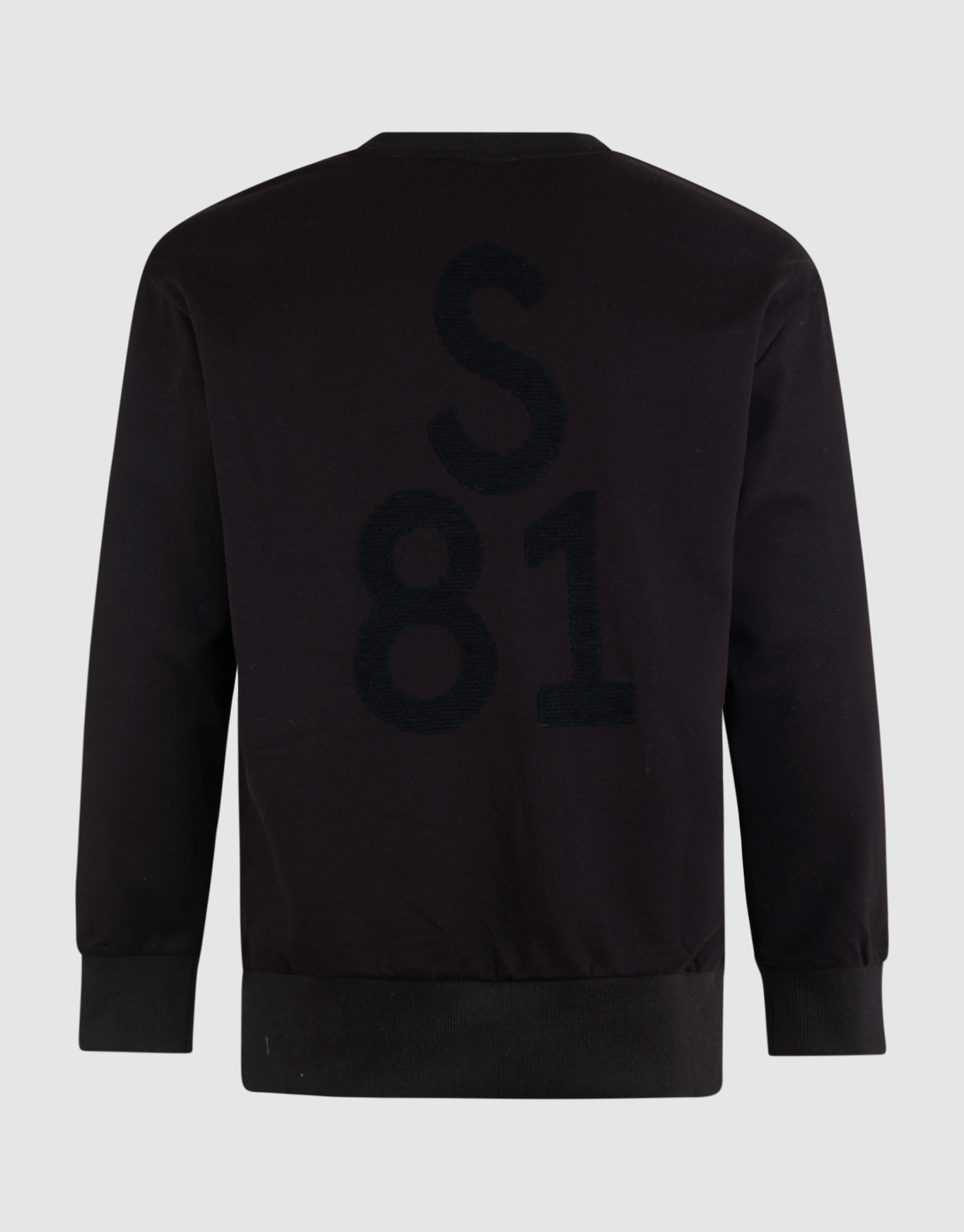 Knit Logo Sweater Donkerbruin SHOEBY MEN