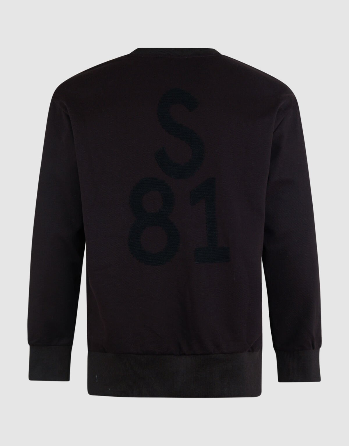 Knit Logo Sweater Donkerbruin SHOEBY MEN