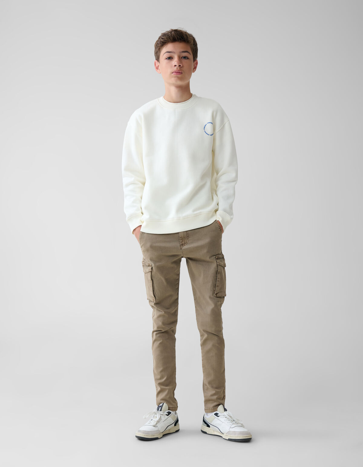 Cargo Broek Khaki SHOEBY BOYS