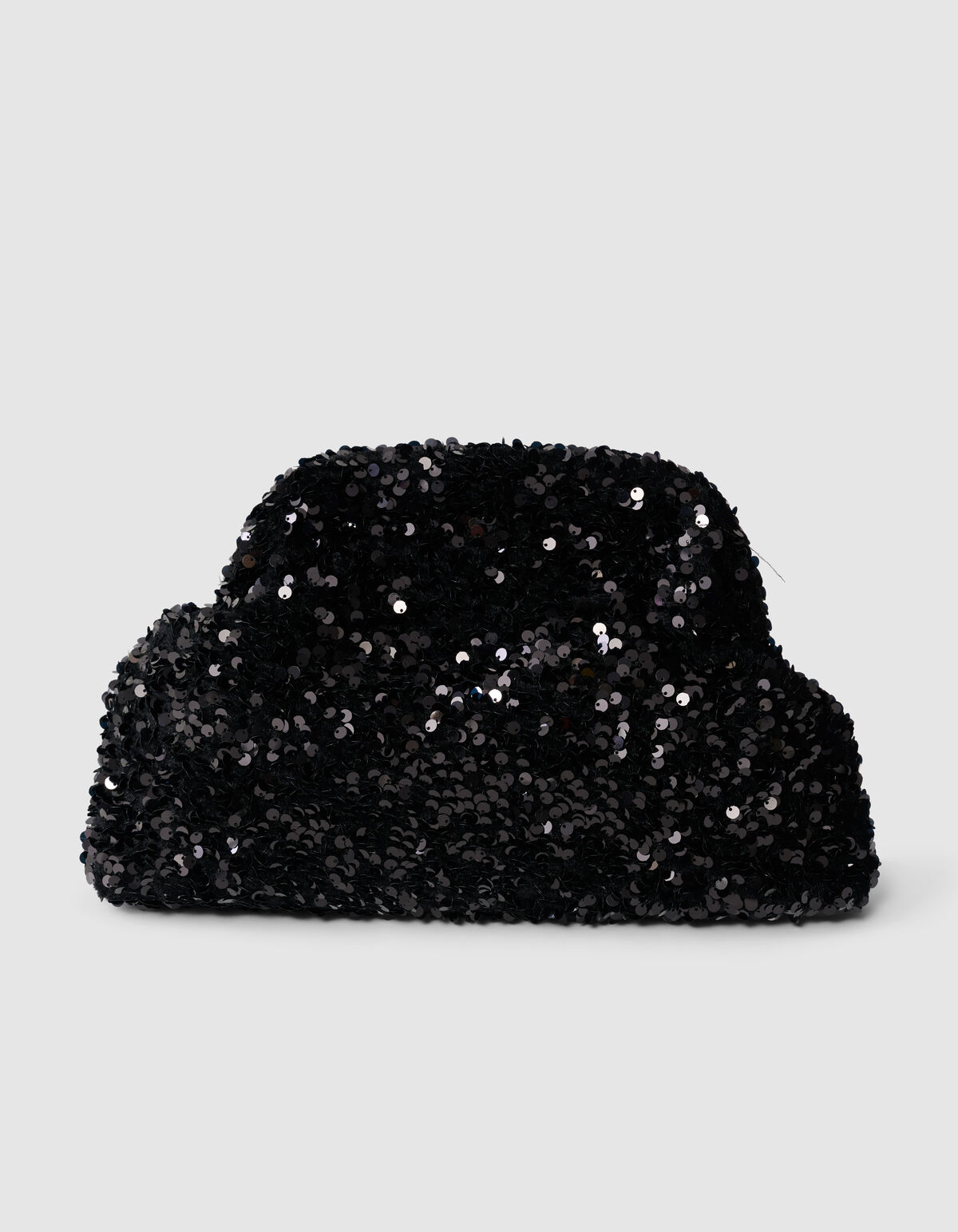 Sequin Clutch Zwart SHOEBY ACCESSOIRES