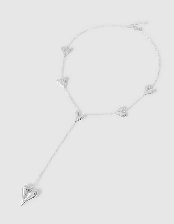 Heart Ketting Zilver SHOEBY ACCESSOIRES