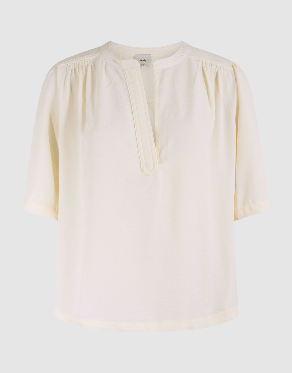 Twist Blouse Gebroken Wit SHOEBY WOMEN