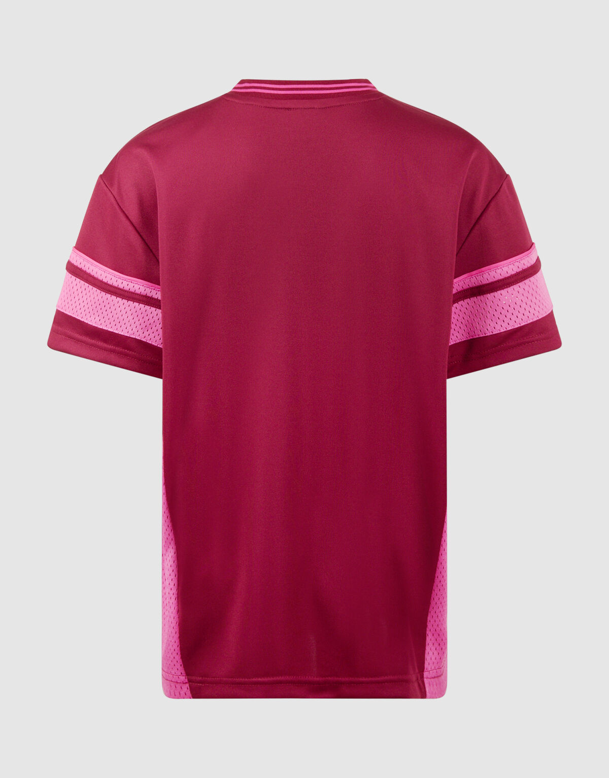 Baseball Mix T-shirt Donkerrood SHOEBY GIRLS