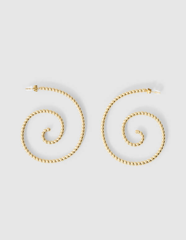 Spiral Oorbellen Goud SHOEBY ACCESSOIRES