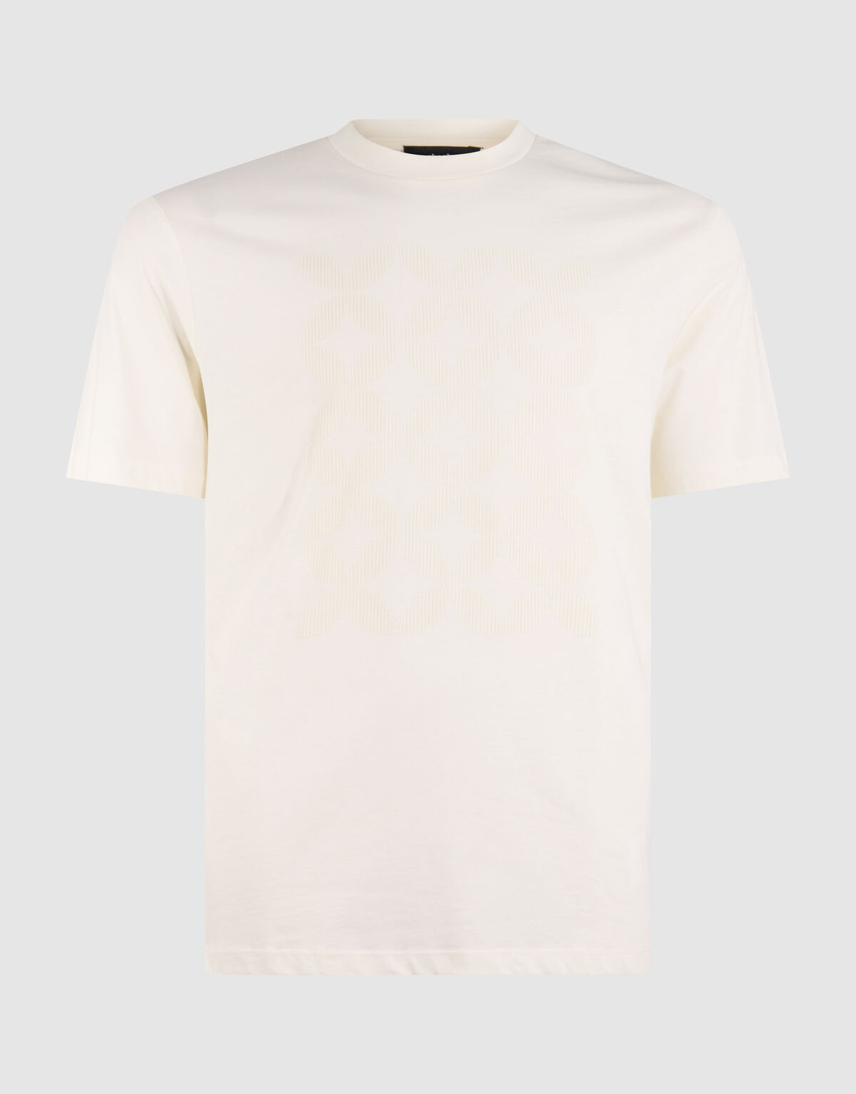 Stripe Artwork T-shirt Gebroken Wit SHOEBY MEN