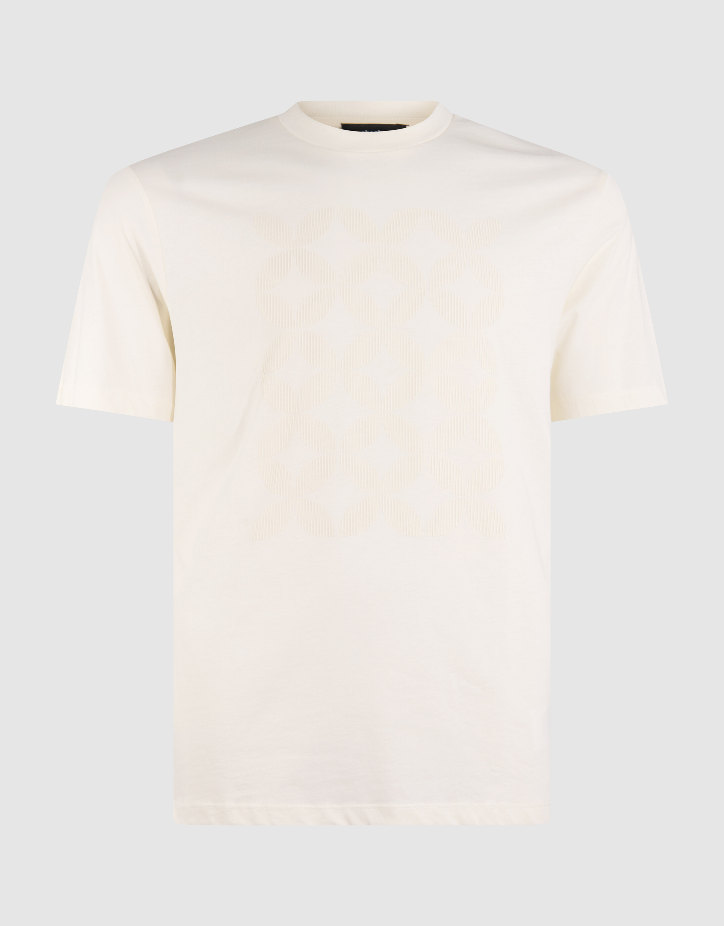 Stripe Artwork T-shirt Gebroken Wit SHOEBY MEN