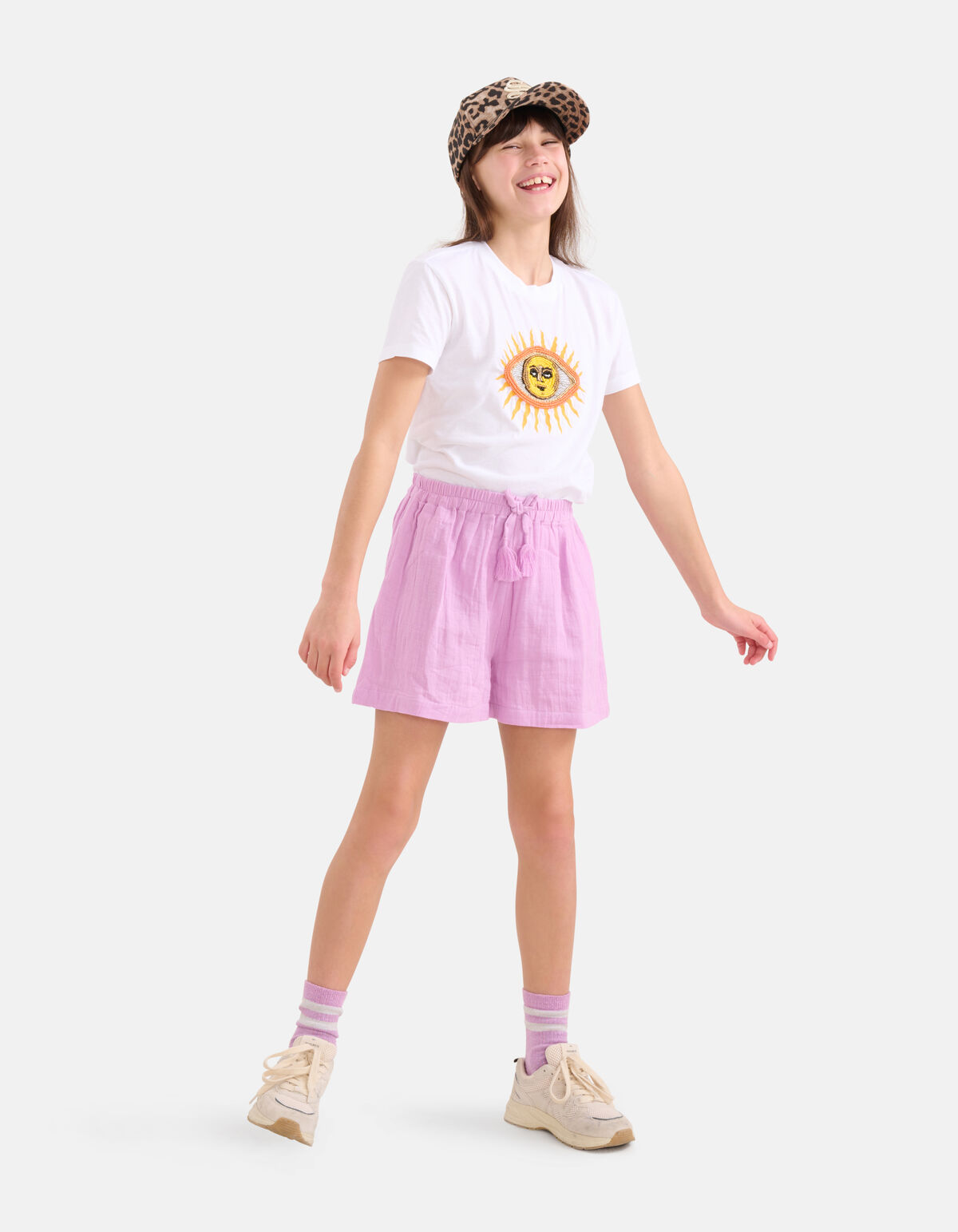 Structuur Short Lichtpaars SHOEBY GIRLS