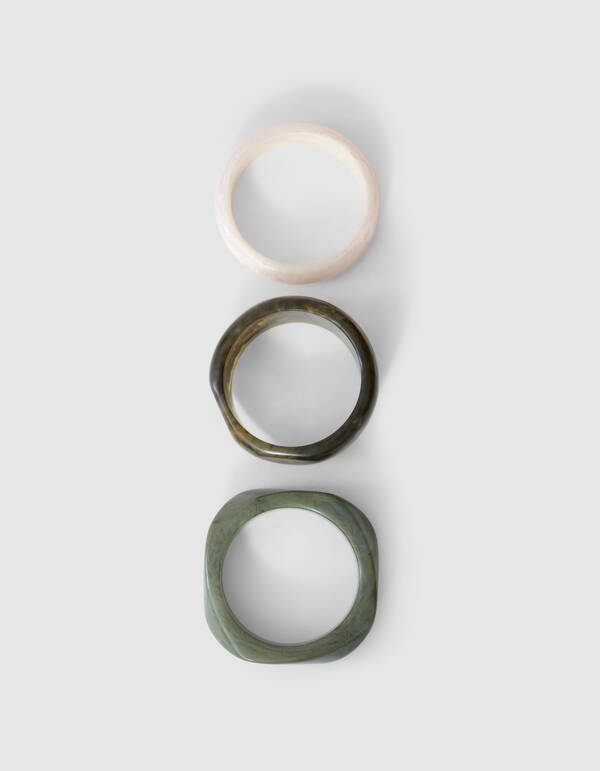 Bangle Set Groen By Lonneke SHOEBY ACCESSOIRES