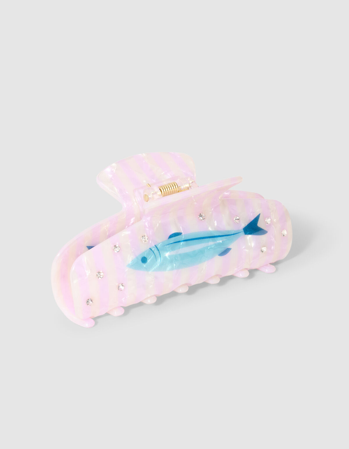Fish Strass Haarklem Lichtroze SHOEBY ACCESSOIRES