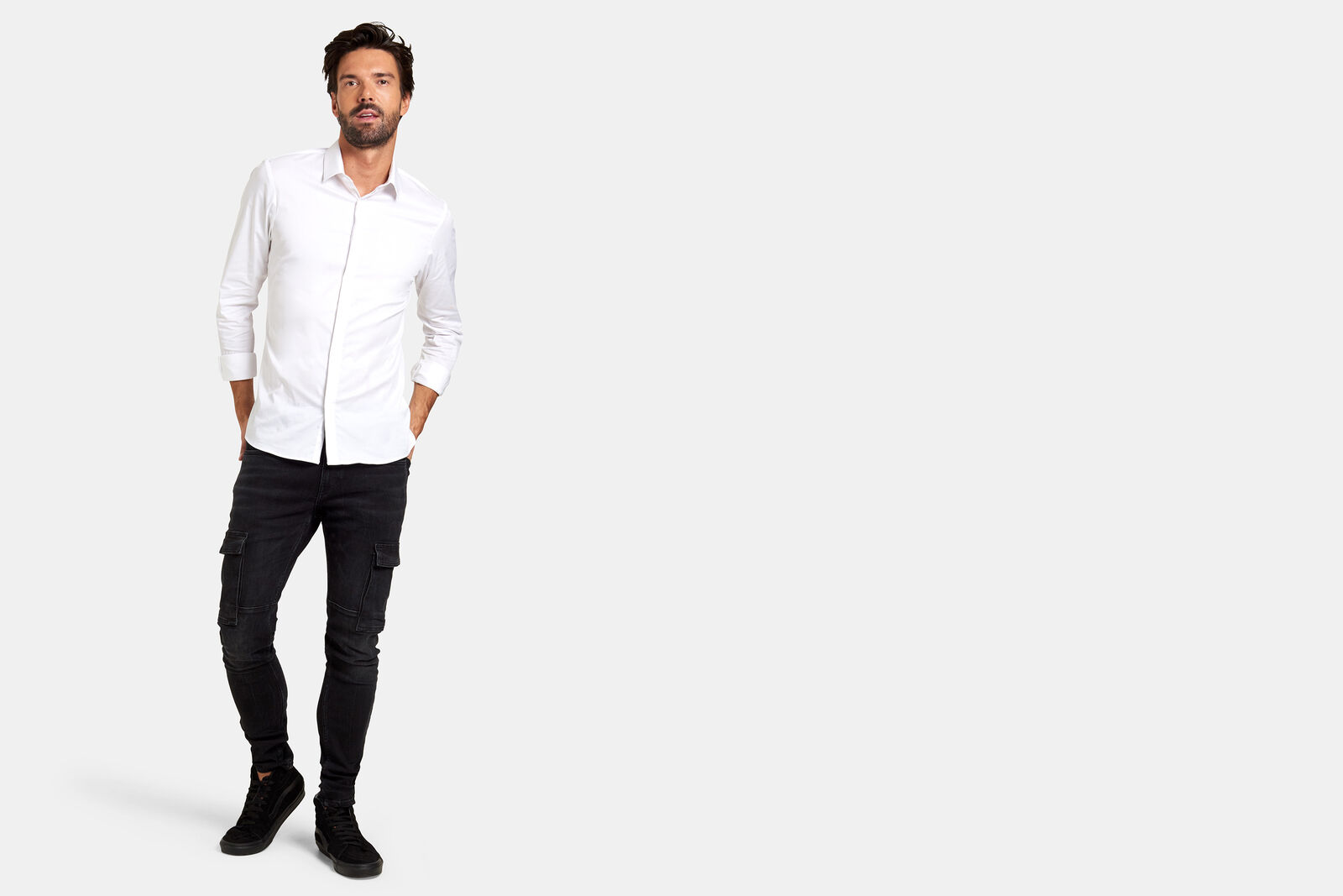 Poplin Overhemd by Fred