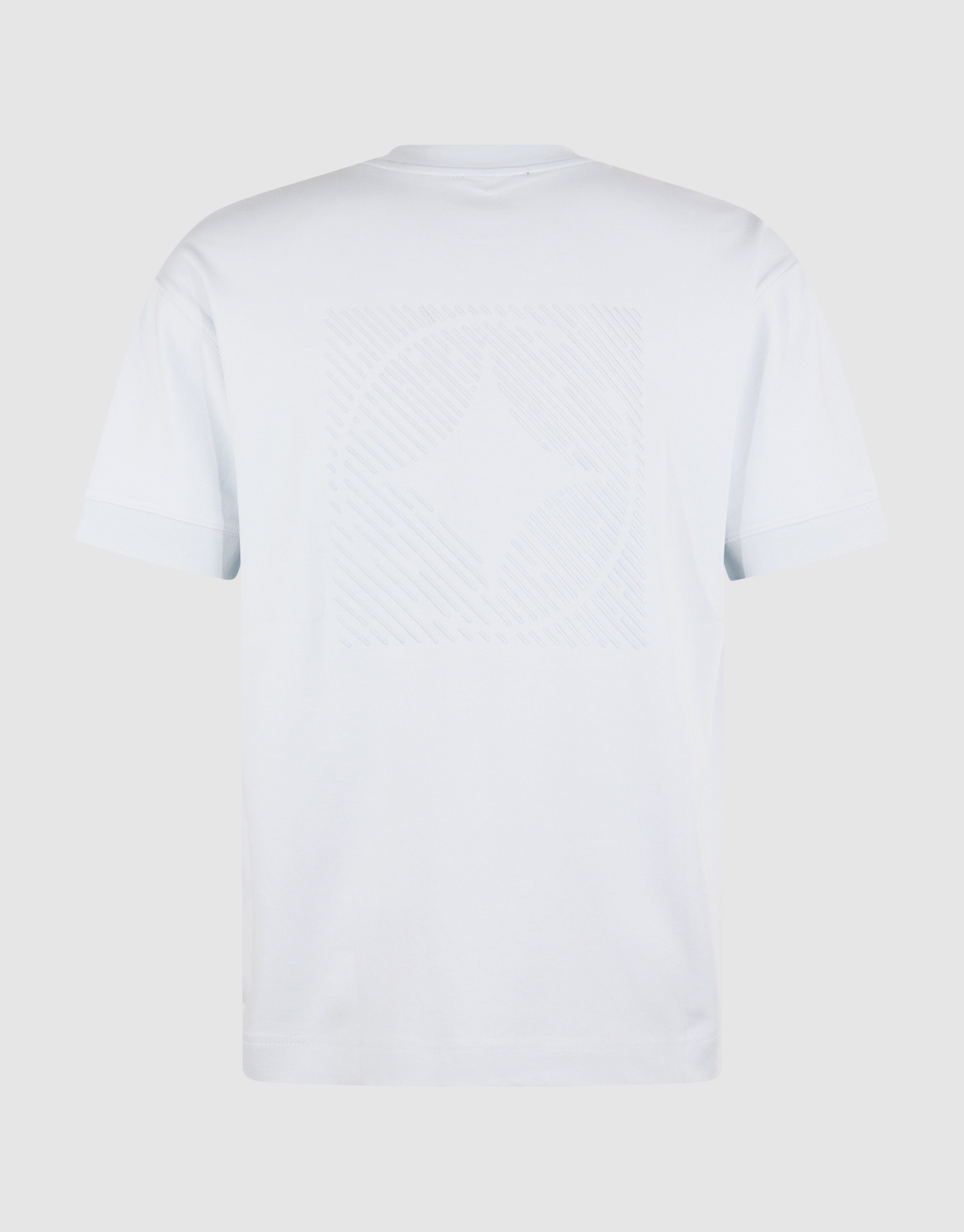 Cuffed Logo T-shirt Lichtblauw SHOEBY MEN