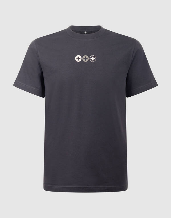 Spark Logo Artwork T-shirt Donkergrijs SHOEBY MEN