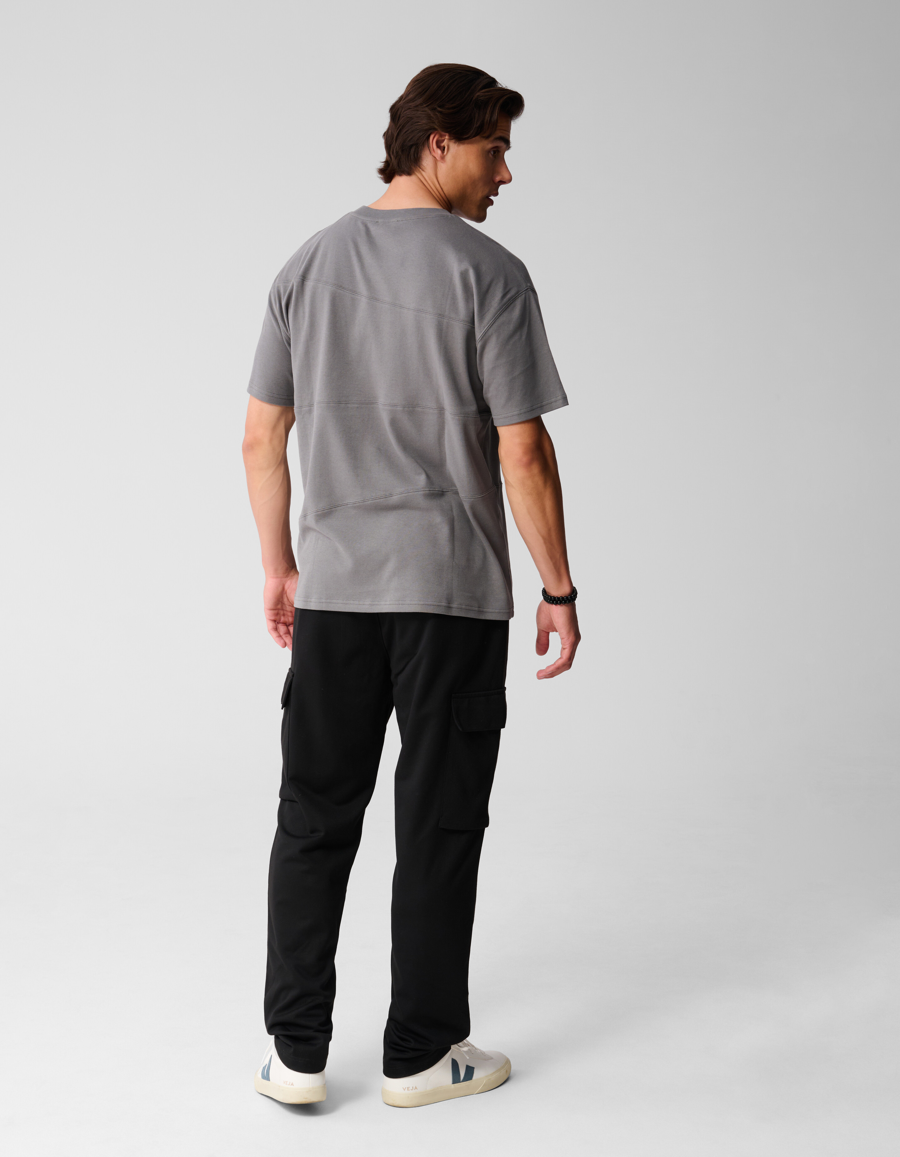 Tapered Cargo Broek Zwart SHOEBY MEN