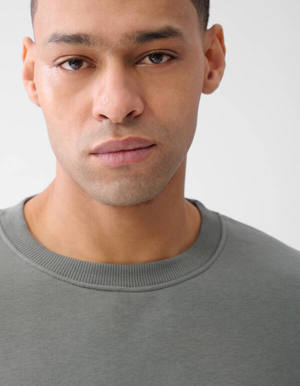 Sparkle Sweater Donkergroen SHOEBY MEN