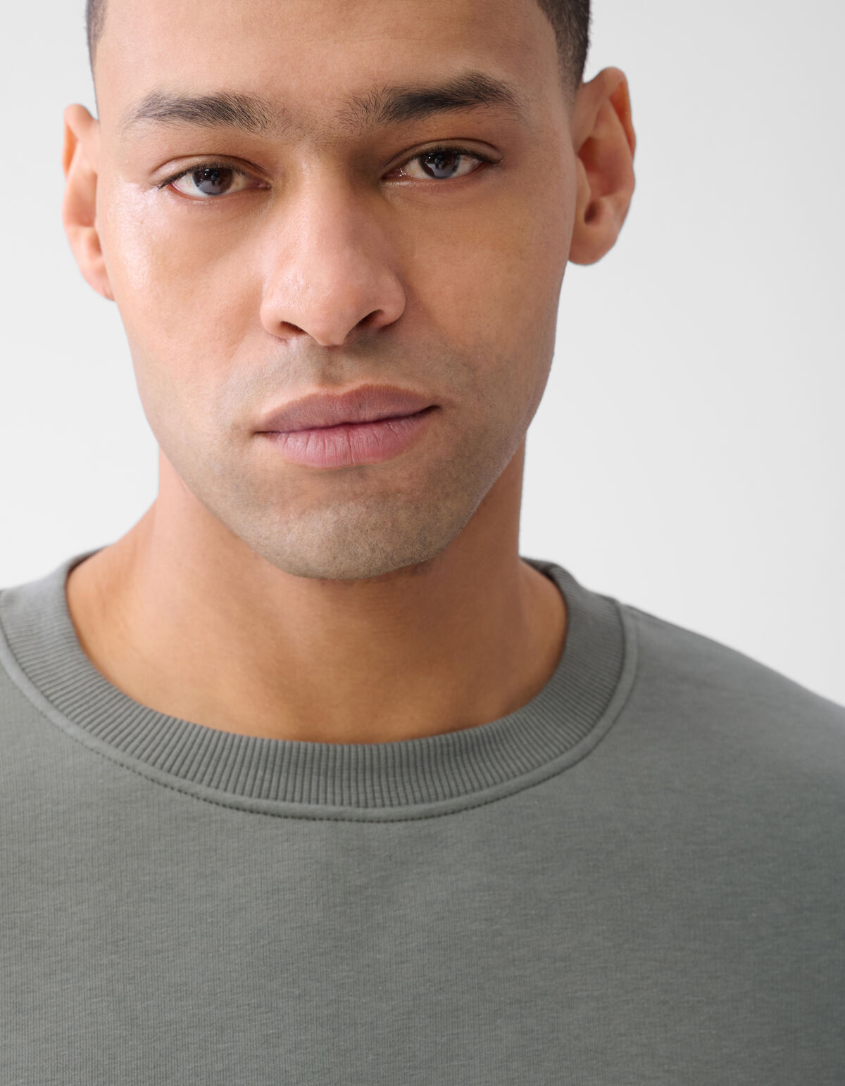 Sparkle Sweater Donkergroen SHOEBY MEN