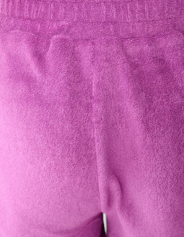 Towelling Heart Short Paars SHOEBY GIRLS