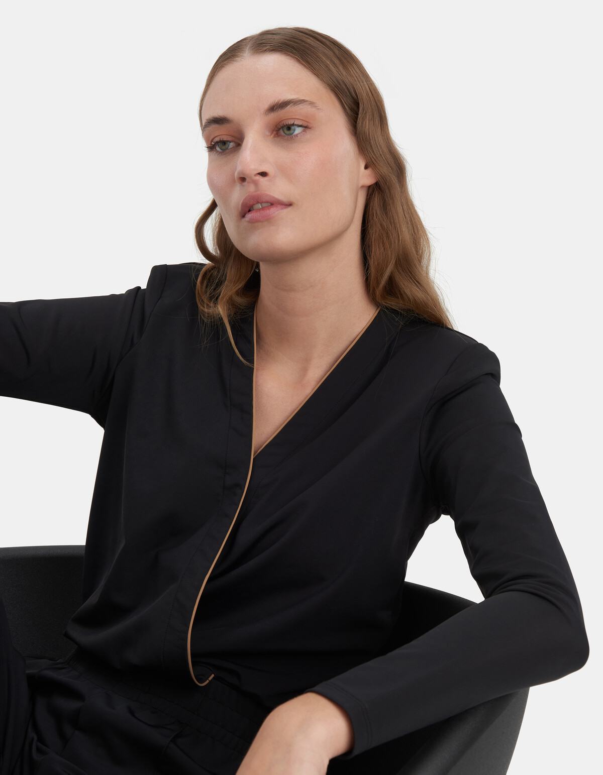 Travel Wrap Top by Mieke
