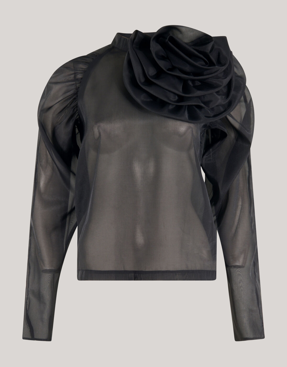 Transparante Top Zwart SHOEBY WOMEN