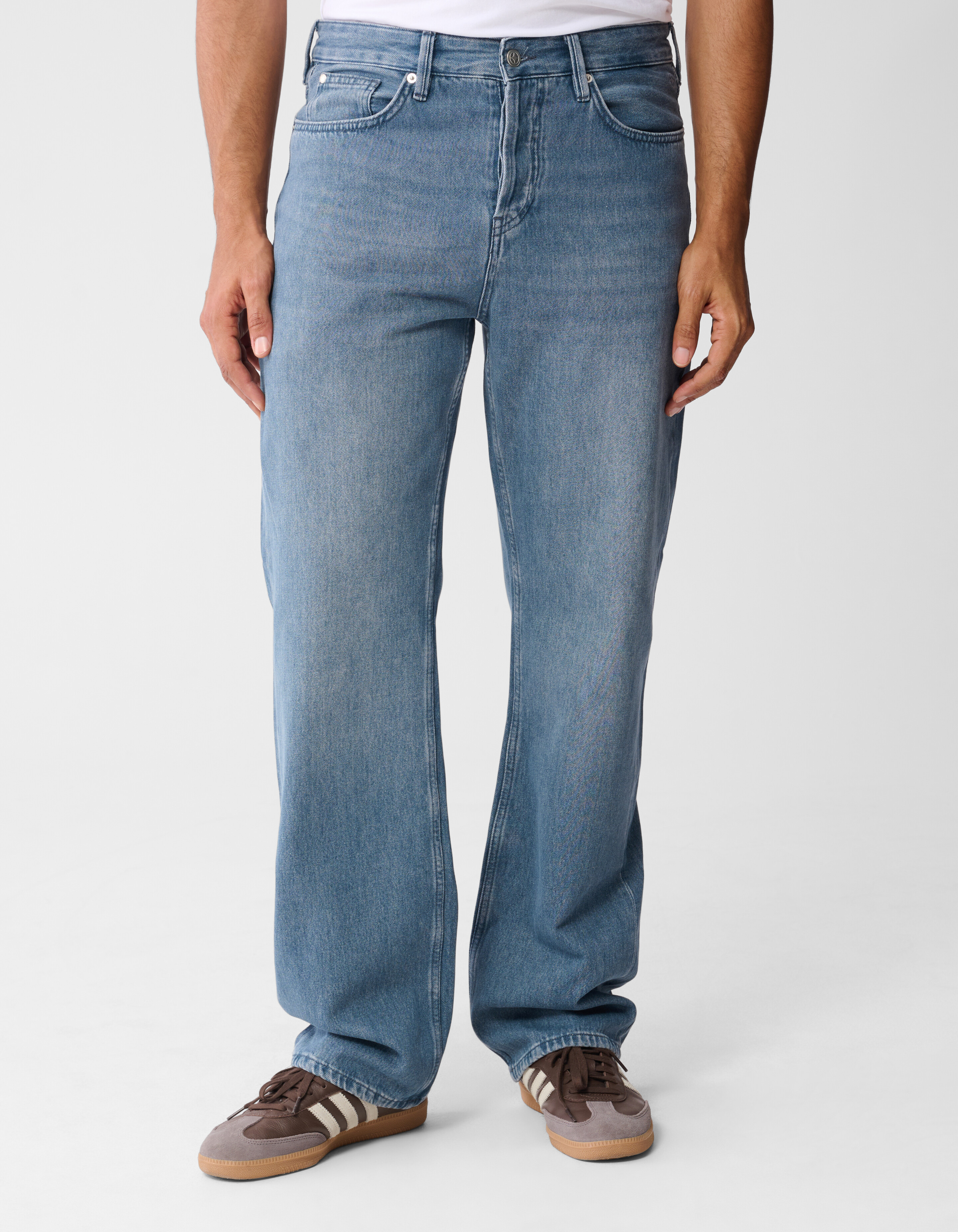 Relaxed Fit Jeans Blauw/Grijs SHOEBY MEN