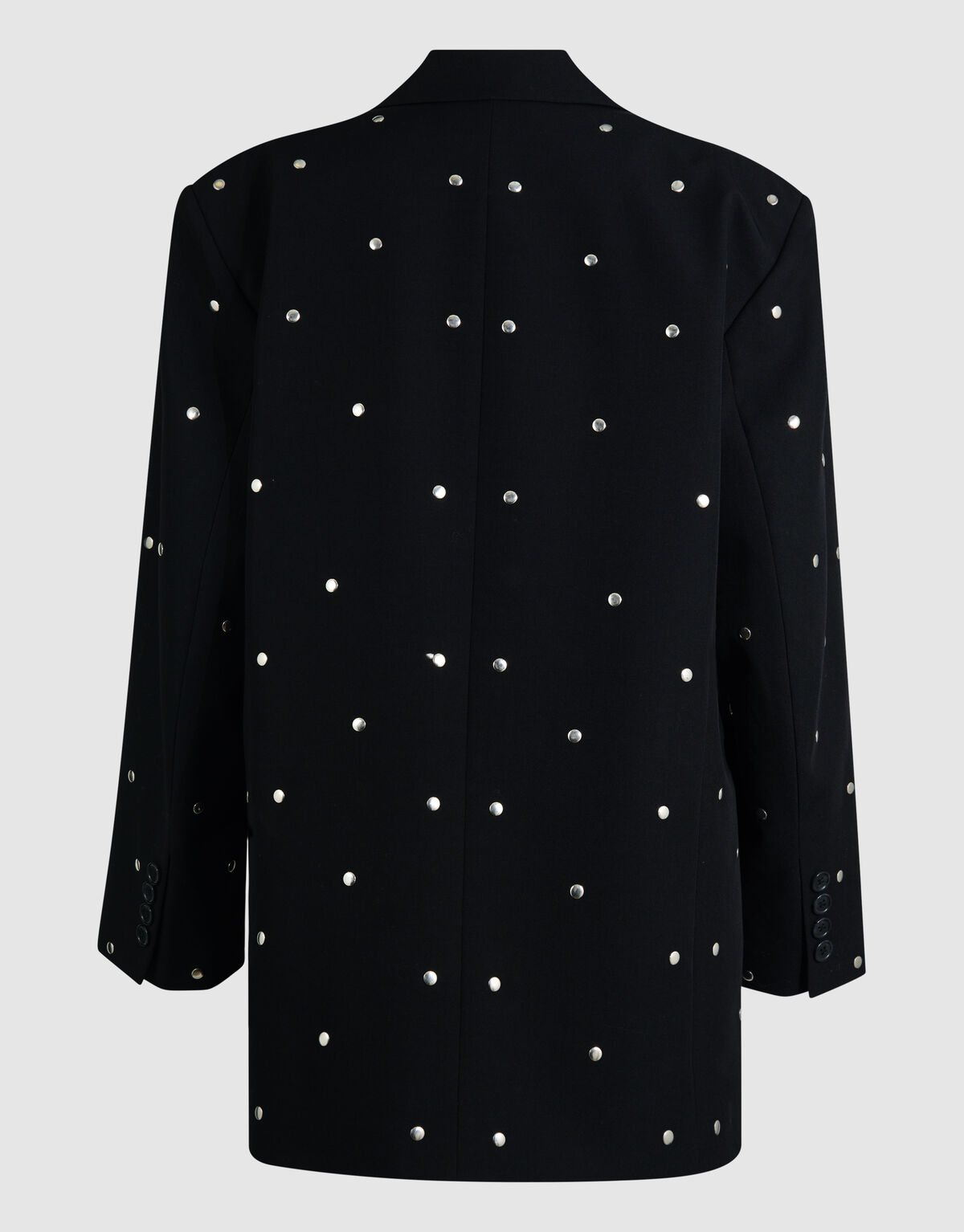 Oversized Studs Blazer Zwart SHOEBY WOMEN