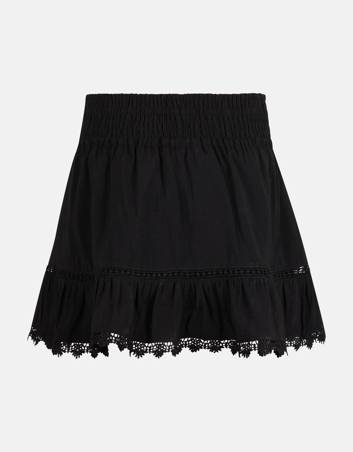 Kanten Rok Zwart SHOEBY GIRLS