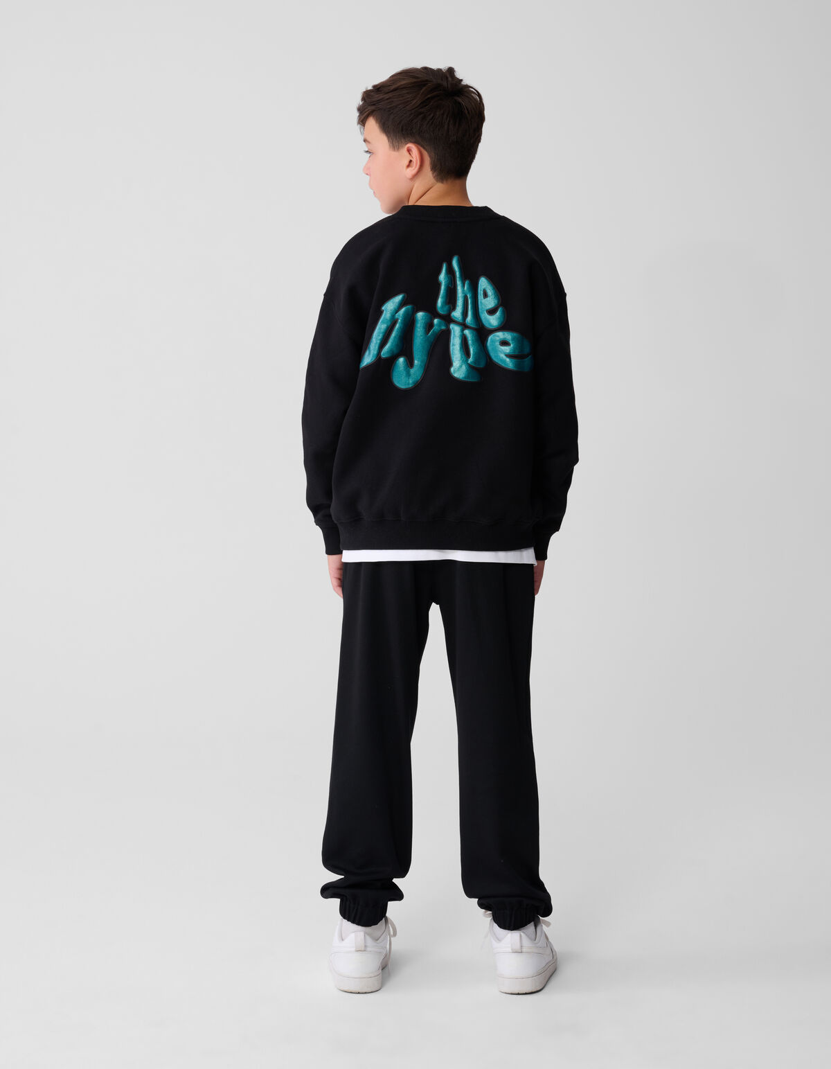 Change Artwork Sweater Zwart SHOEBY BOYS