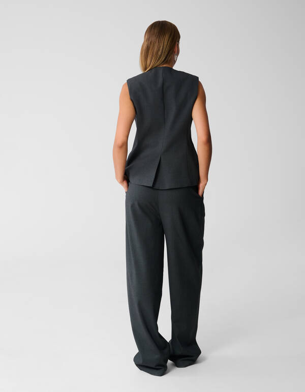 Gilet Donkergrijs SHOEBY WOMEN