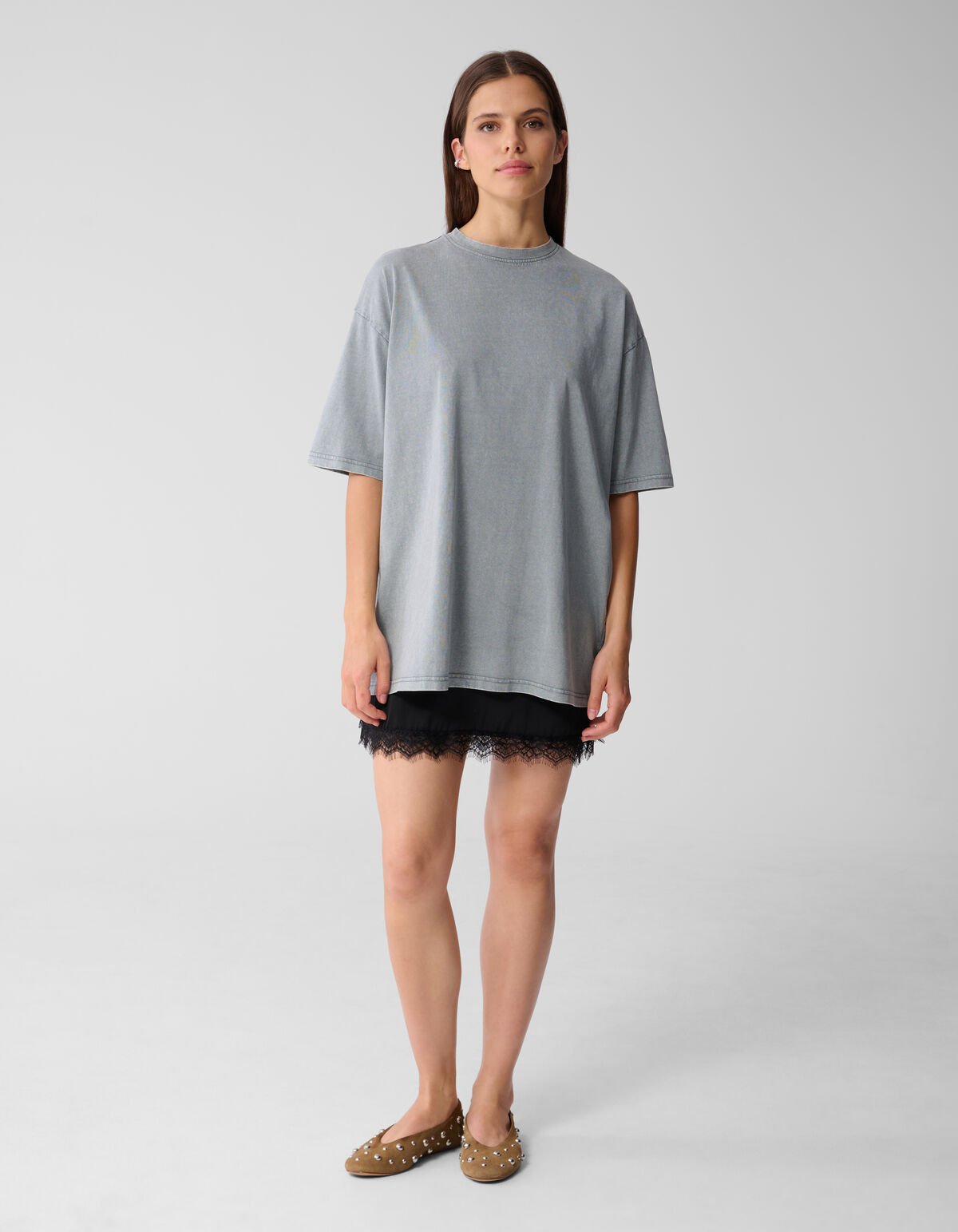 Kanten Mini Jurk Zwart SHOEBY WOMEN