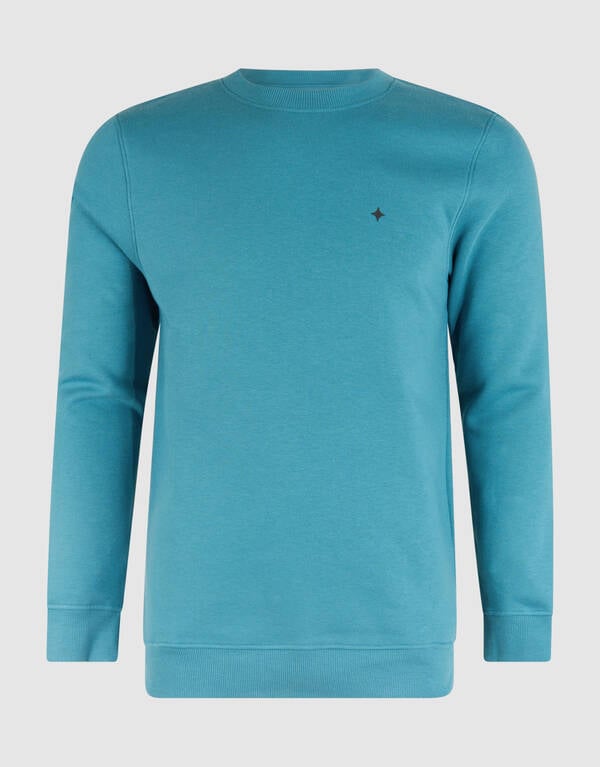 Sparkle Sweater Blauw SHOEBY MEN