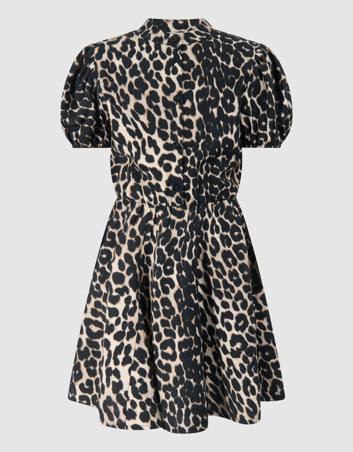 Printed Leopard Jurk Lichtbruin SHOEBY GIRLS