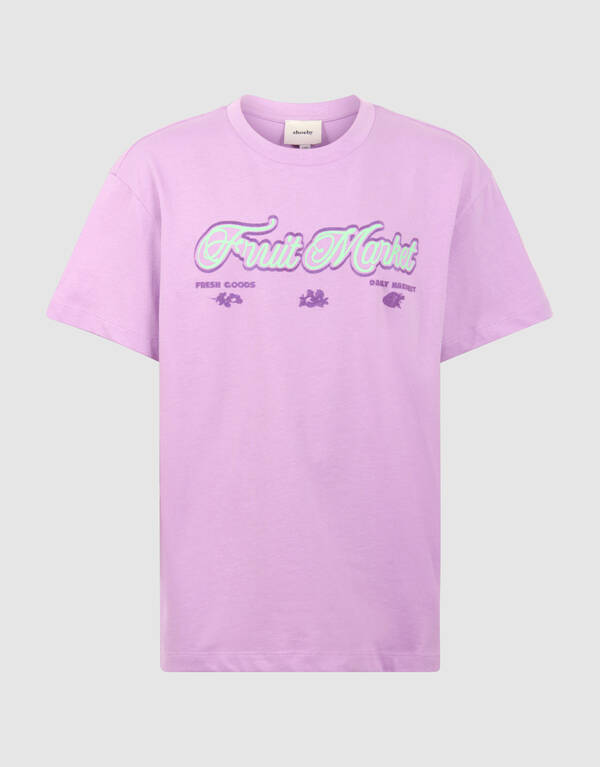 Fresh Goods Artwork T-shirt Paars SHOEBY GIRLS