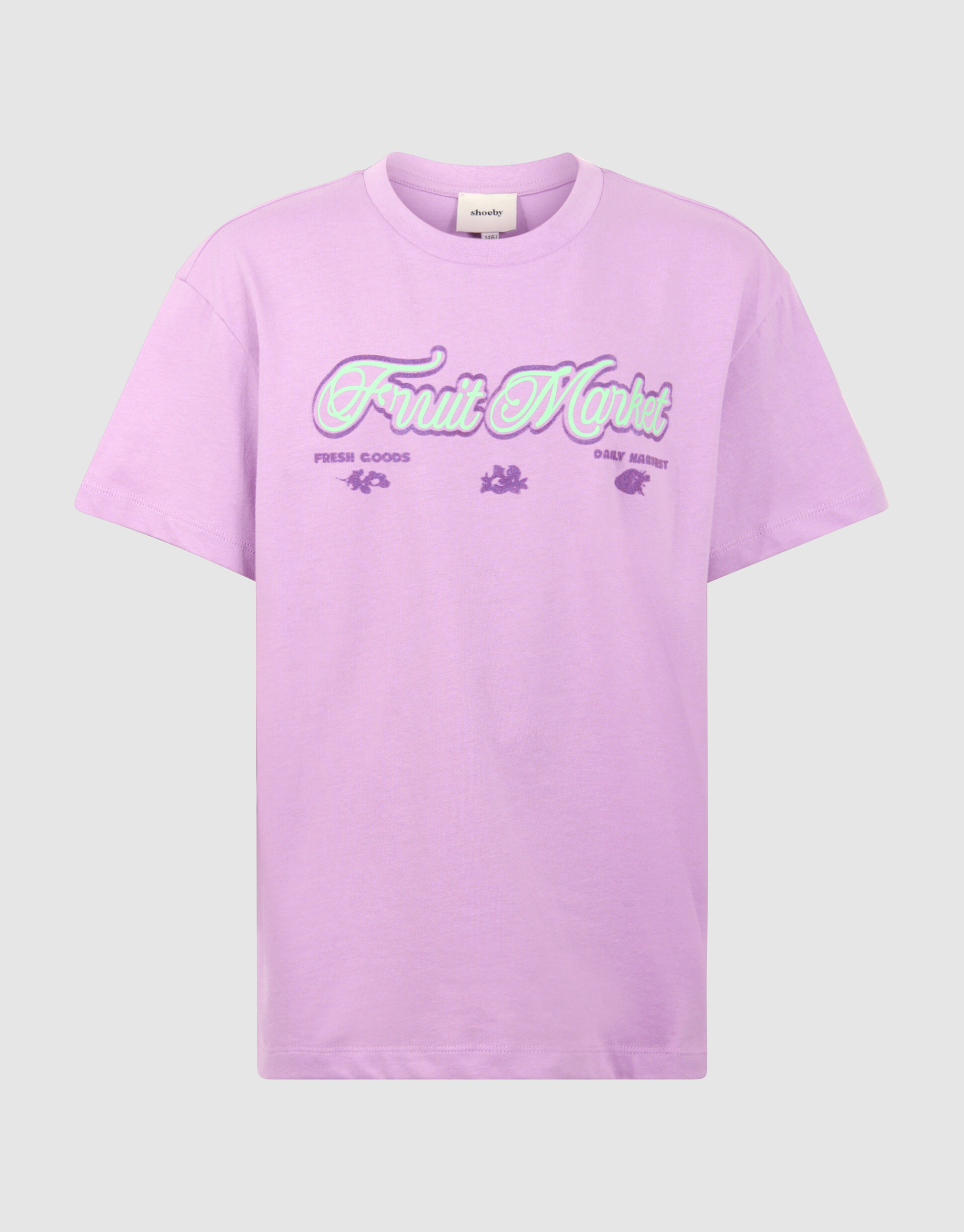 Fresh Goods Artwork T-shirt Paars SHOEBY GIRLS