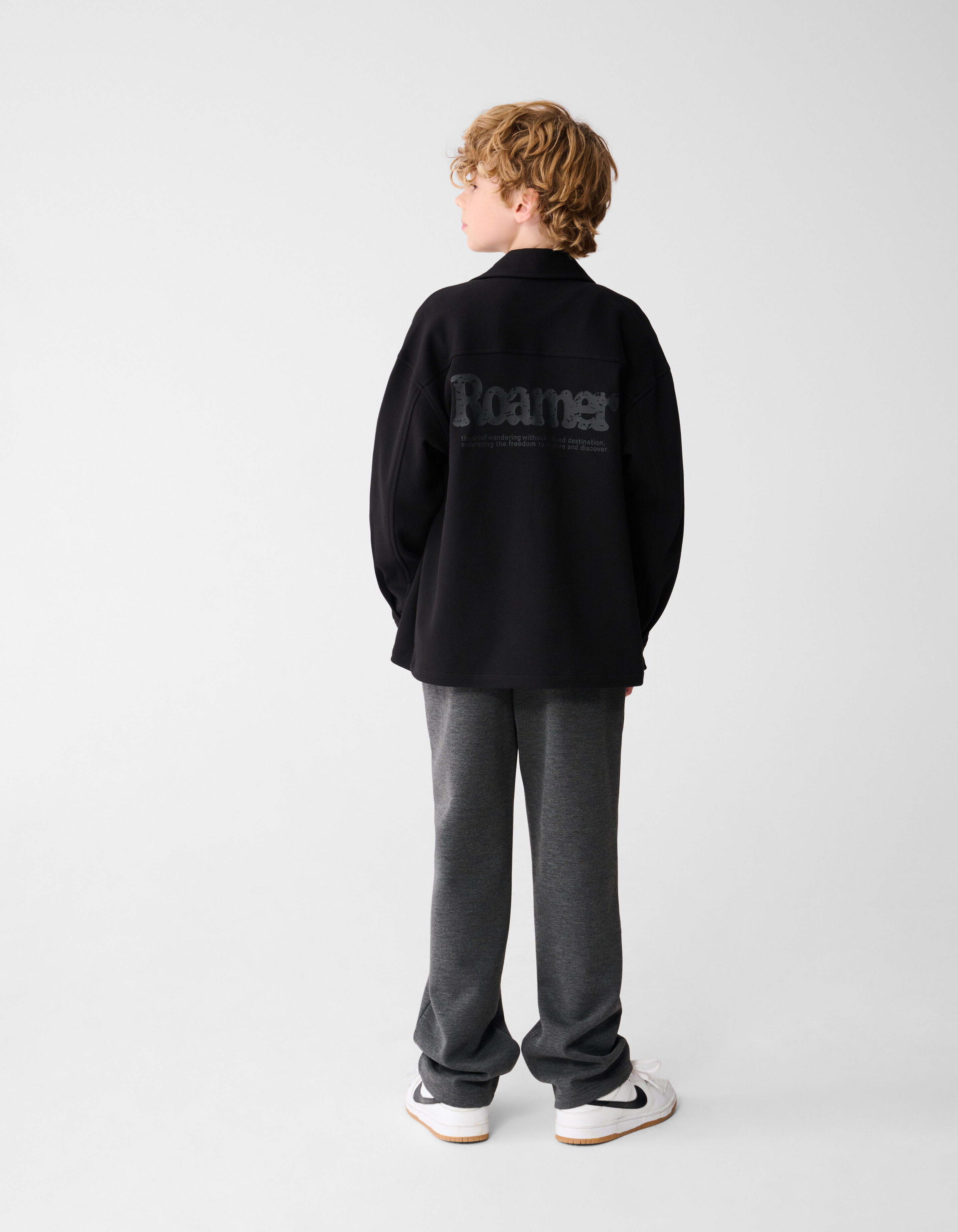 Twill Overshirt Zwart SHOEBY BOYS