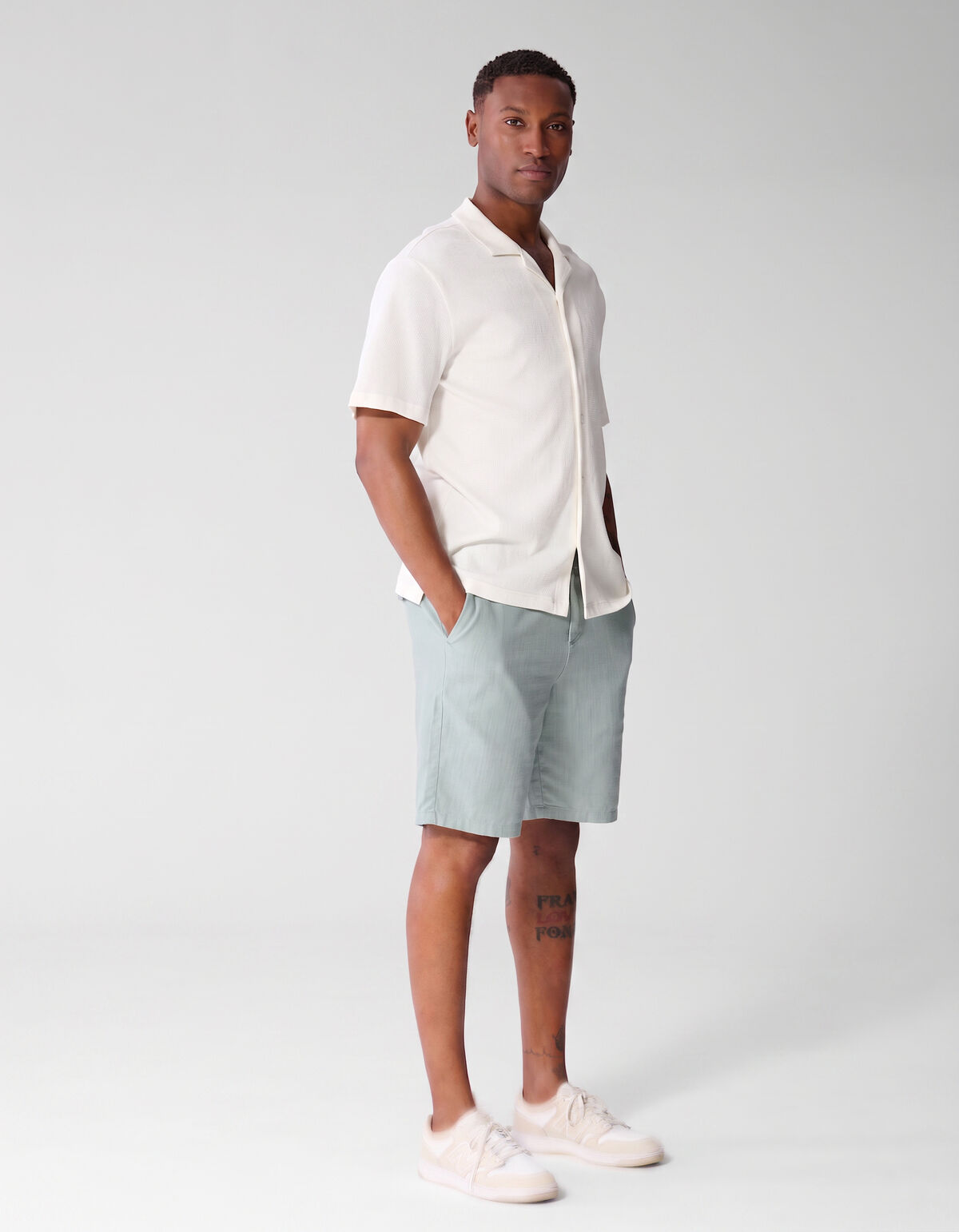 Structuur Short Lichtgroen SHOEBY MEN