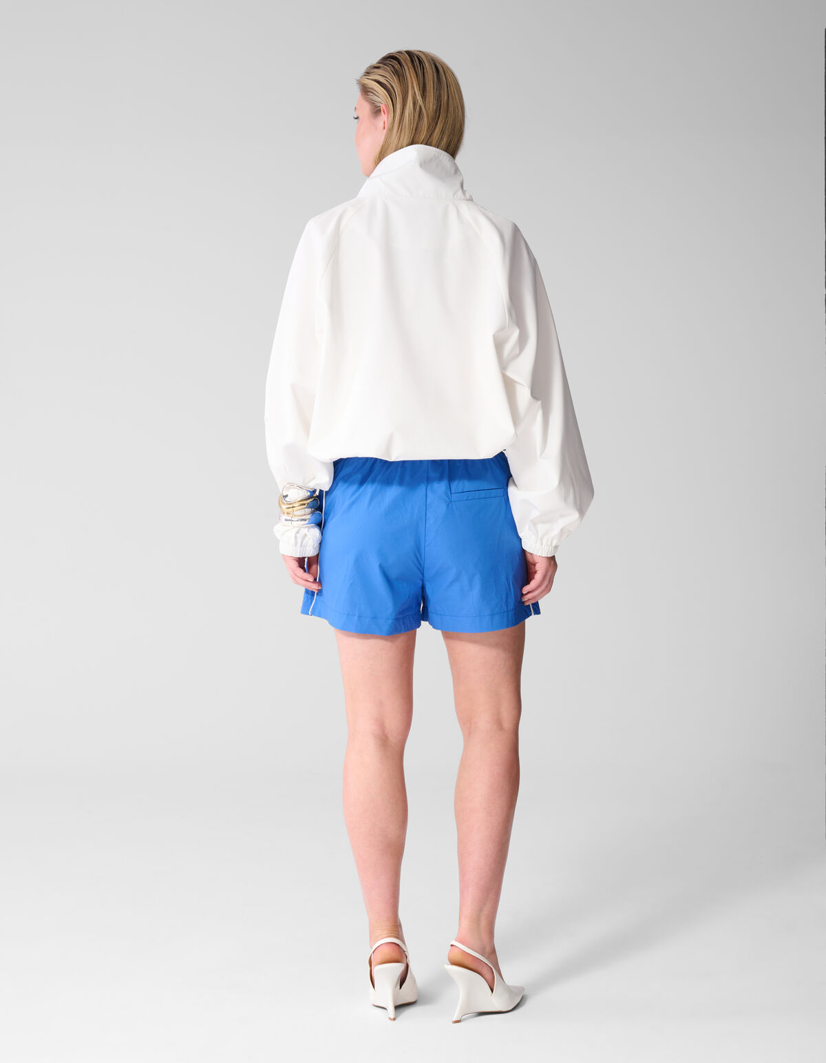 Poplin Short Blauw SHOEBY WOMEN