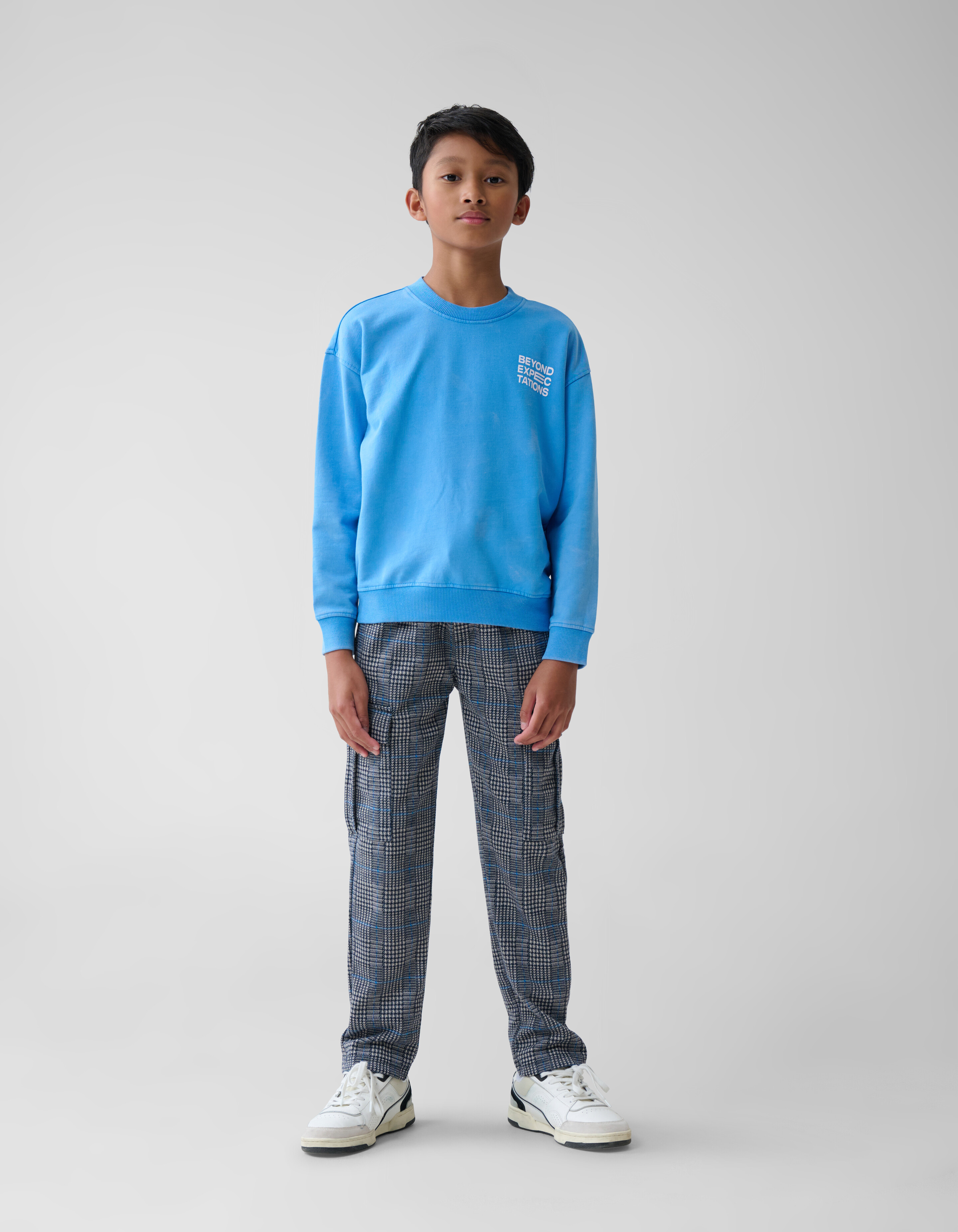 Cargo Broek Ruiten Donkerblauw SHOEBY BOYS