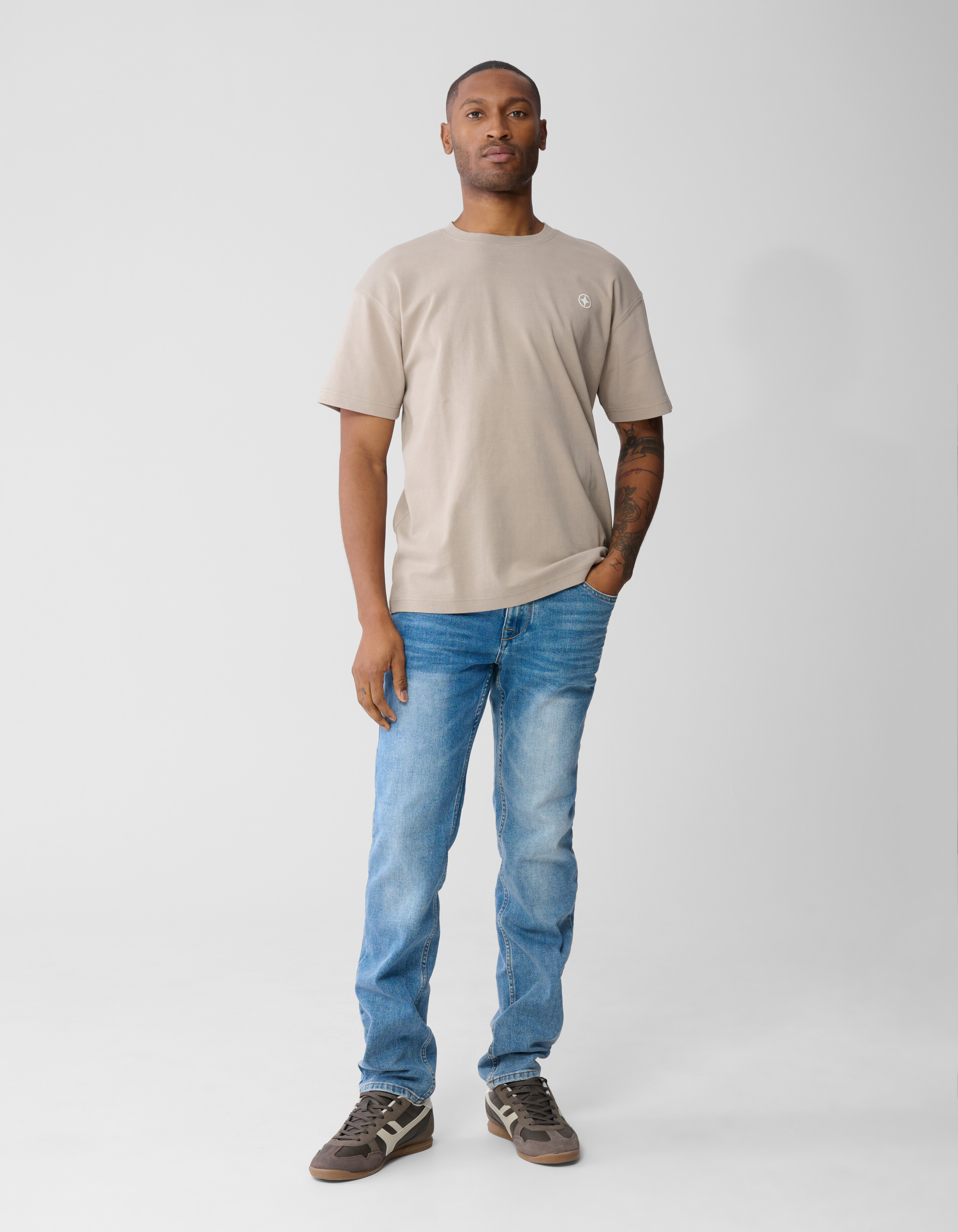 Straight Fit Jeans Mediumstone L34 SHOEBY MEN