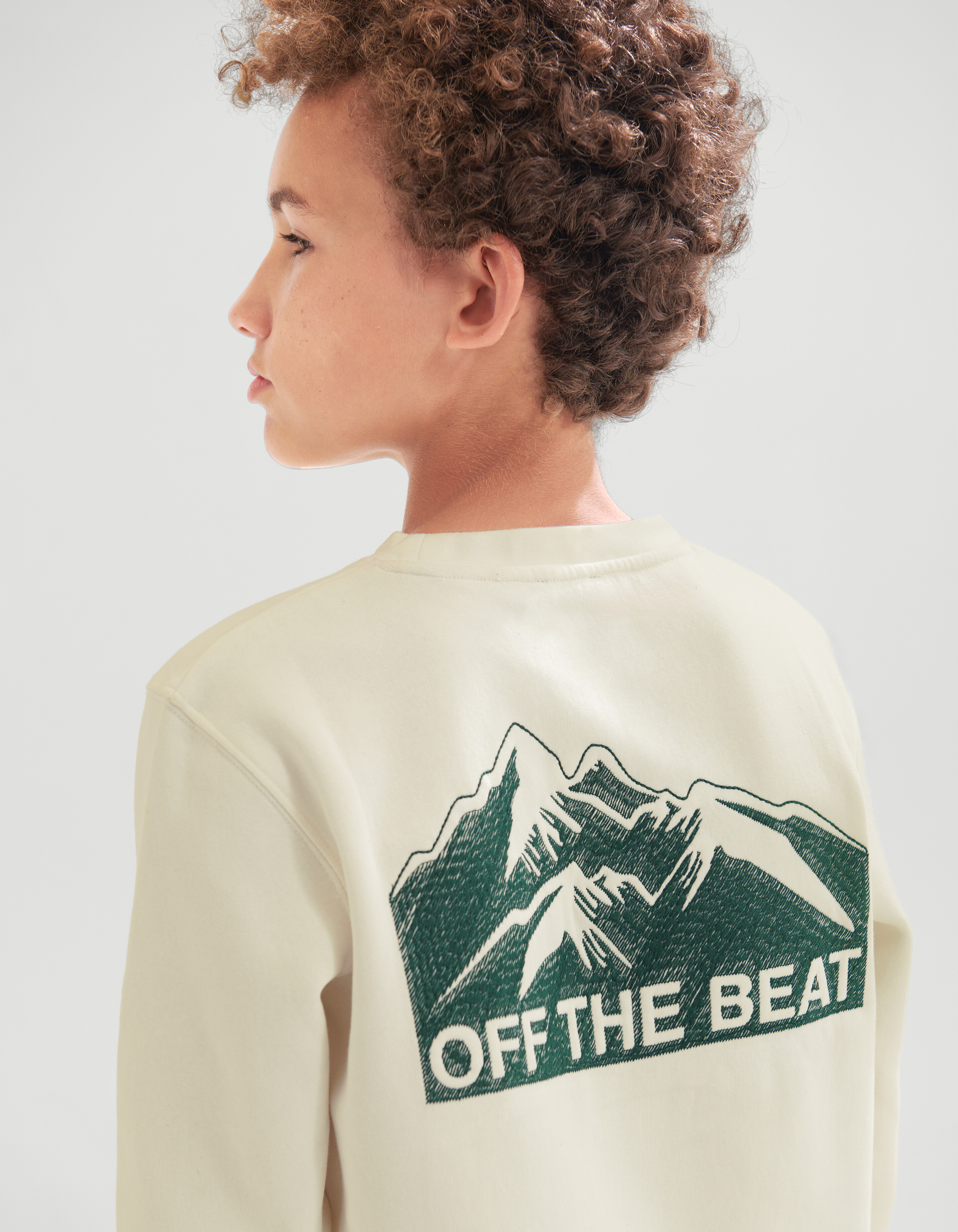 Embroidery Sweater Gebroken Wit SHOEBY BOYS