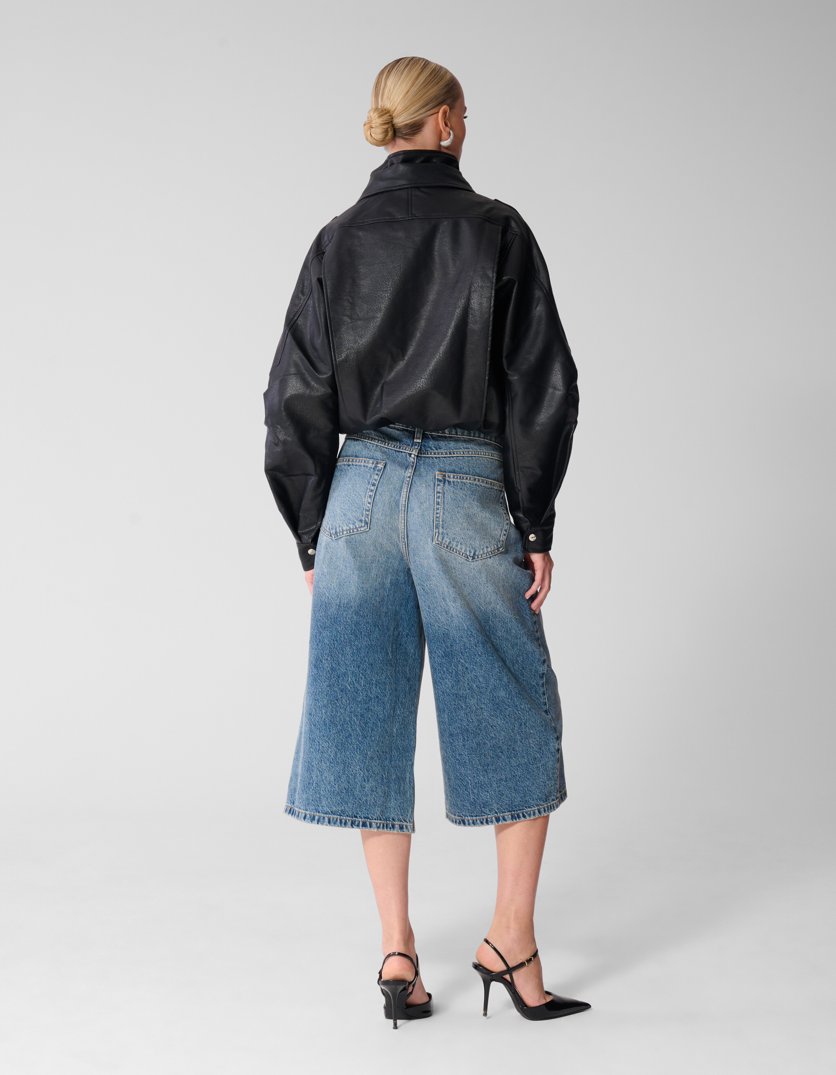 Culotte Jeans Donkerblauw SHOEBY WOMEN