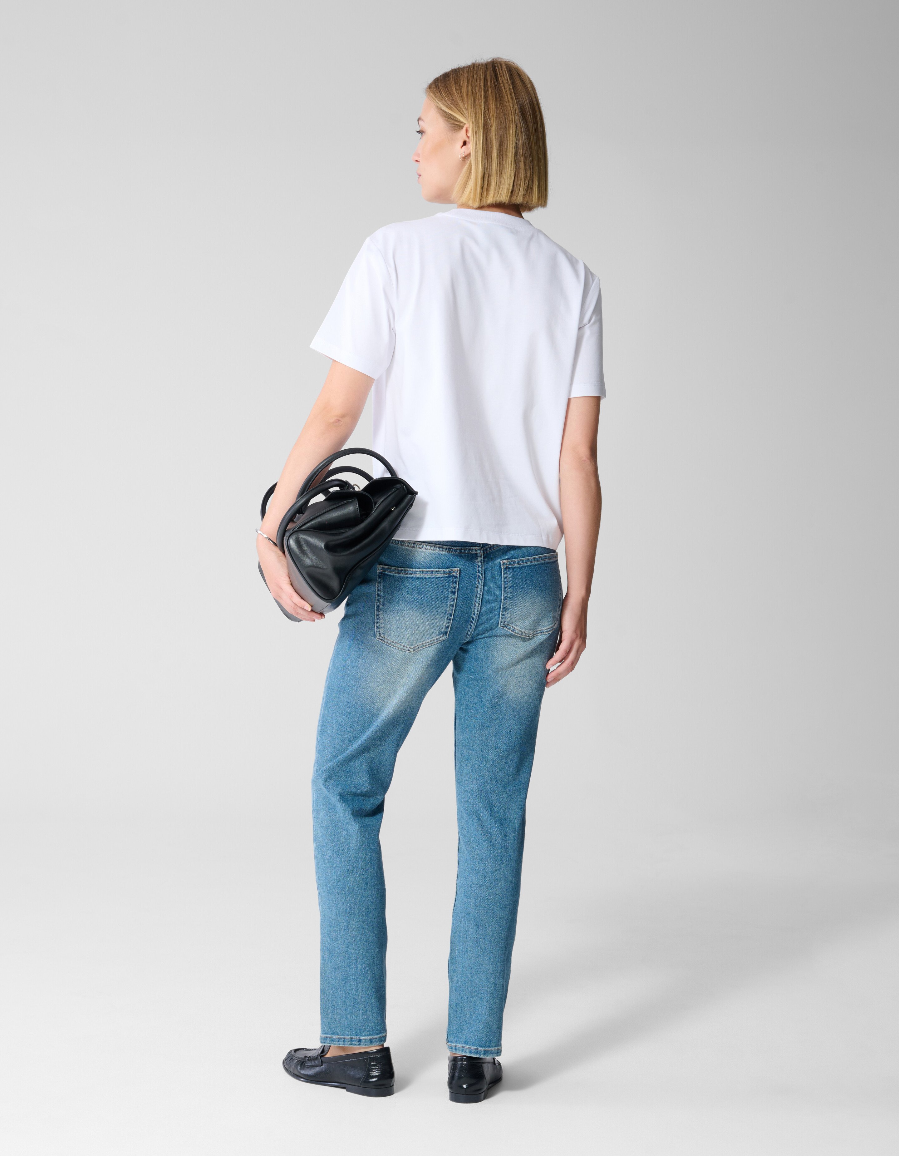 Basis T-shirt Wit By Lonneke SHOEBY WOMEN