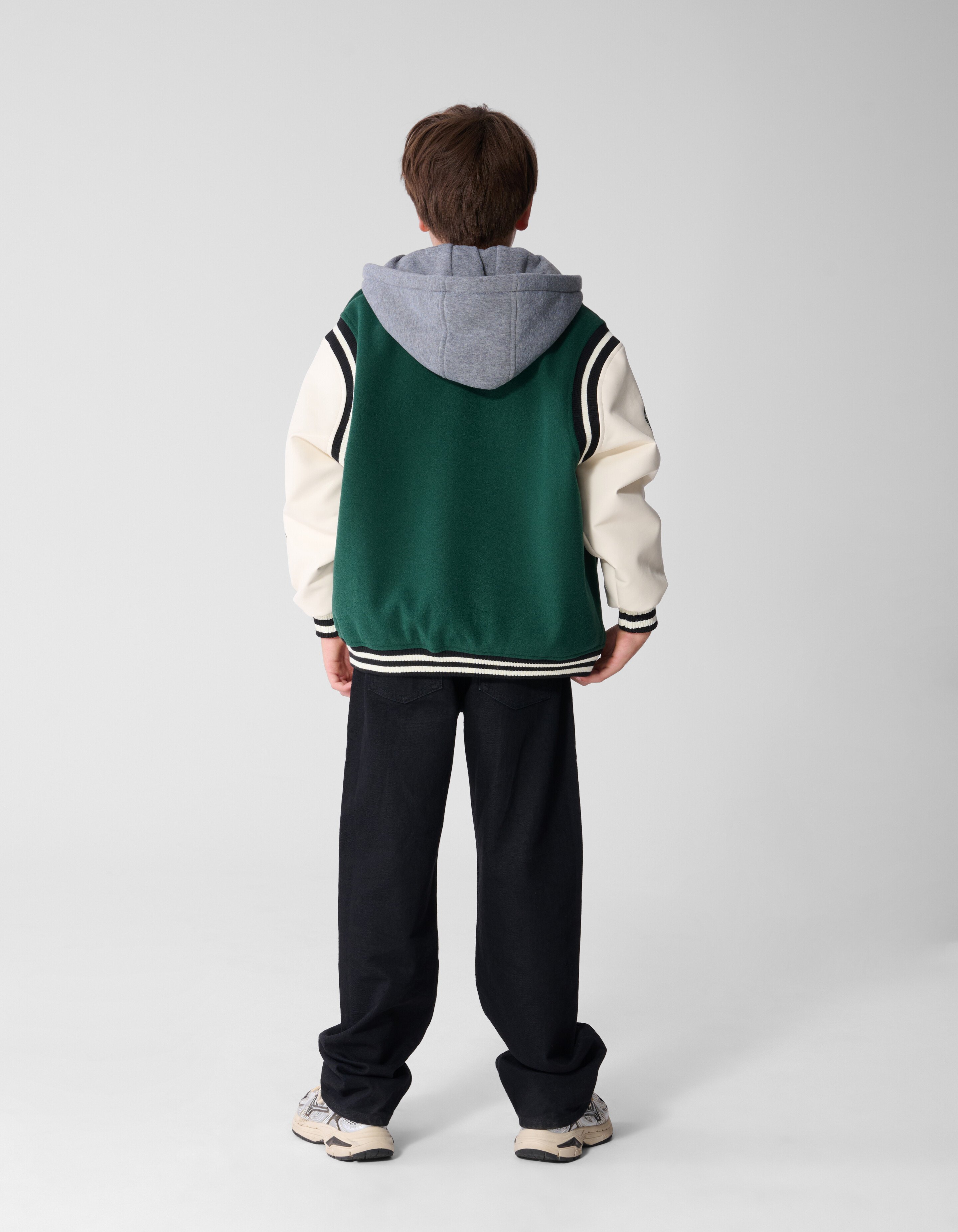 Baggy Fit Jeans Zwart SHOEBY BOYS